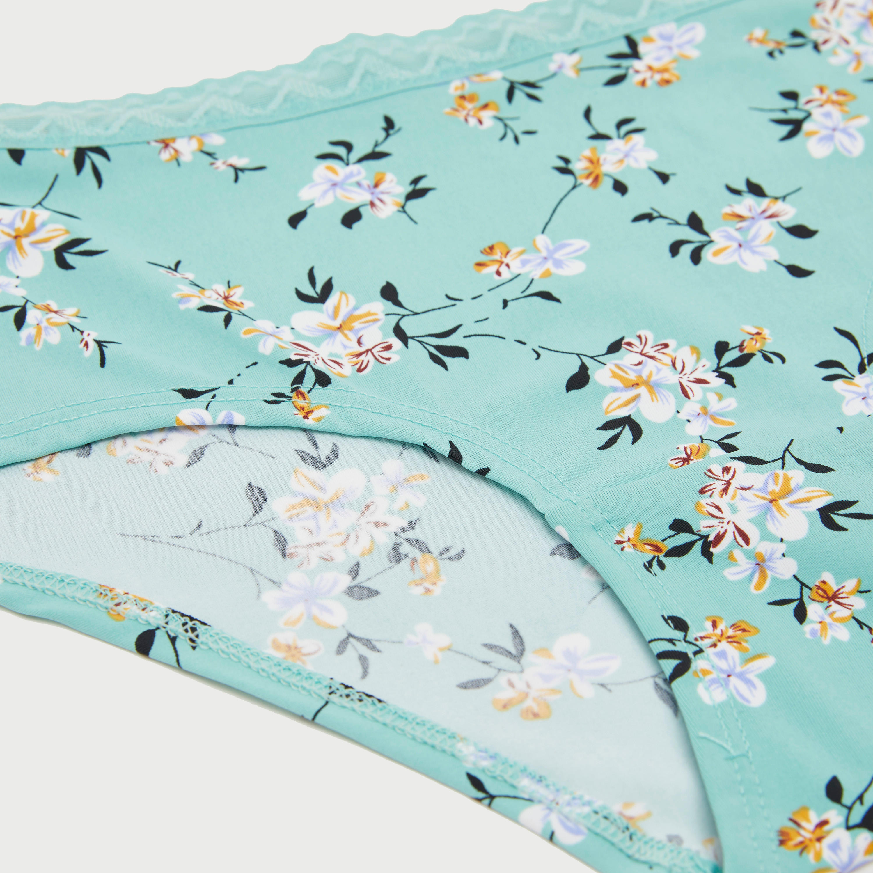 سراويل داخلية هيبستر بتصميم أزهار-women-clothing-lingerie-panties-image-2