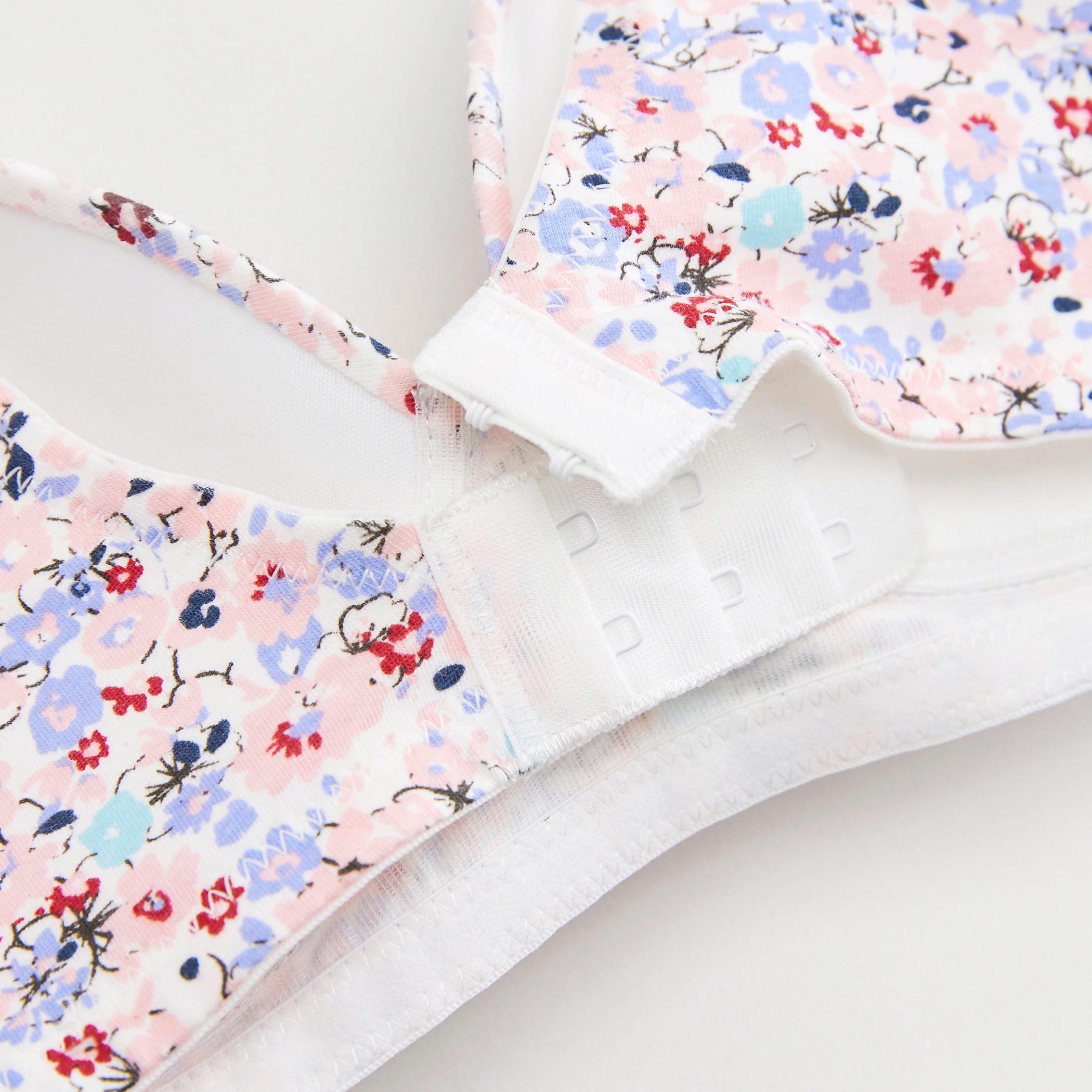 Floral Print Padded T-shirt Bra-women-clothing-lingerie-bras-image-4