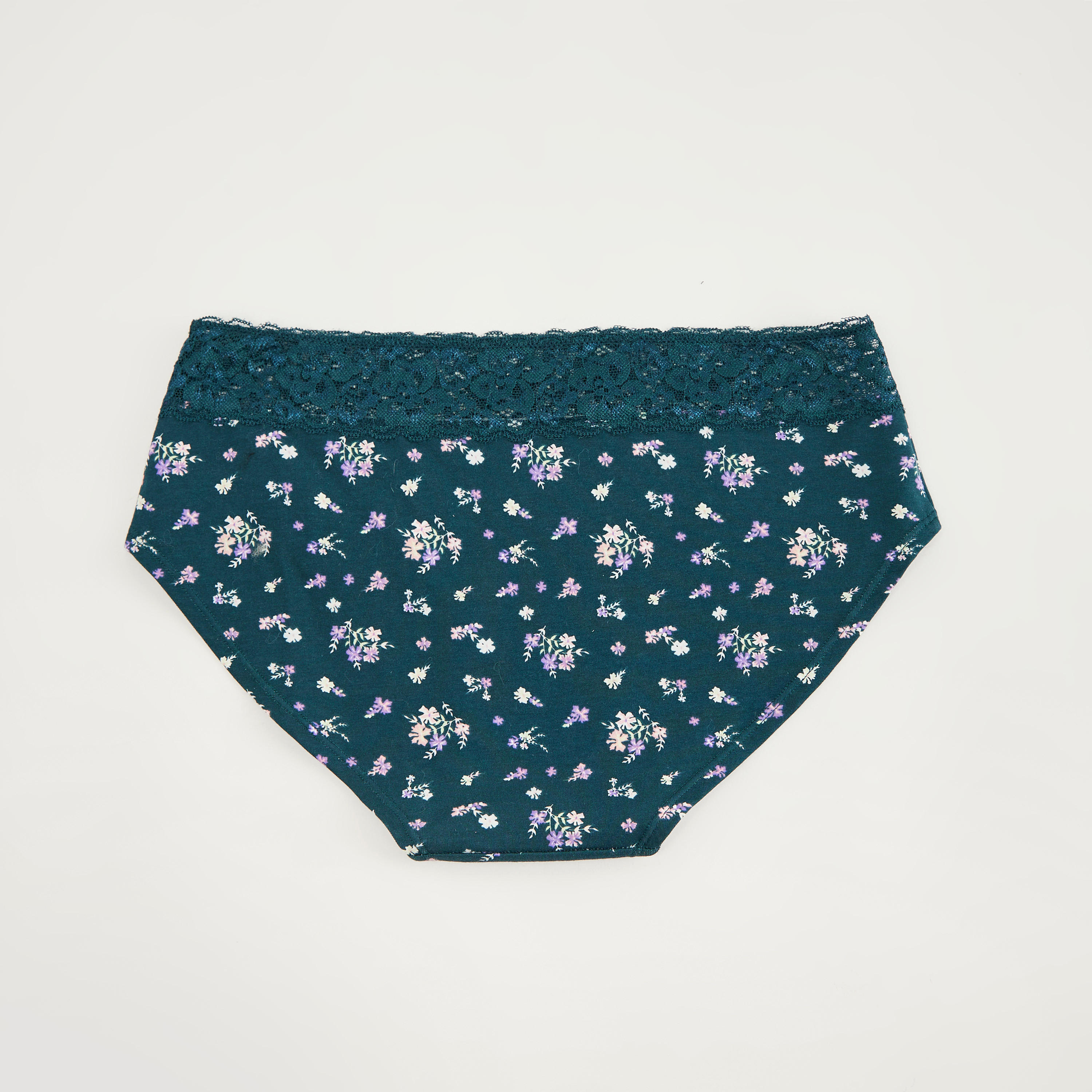 سروال داخلي بطبعات أزهار وتفاصيل دانتيل-women-clothing-lingerie-panties-image-3