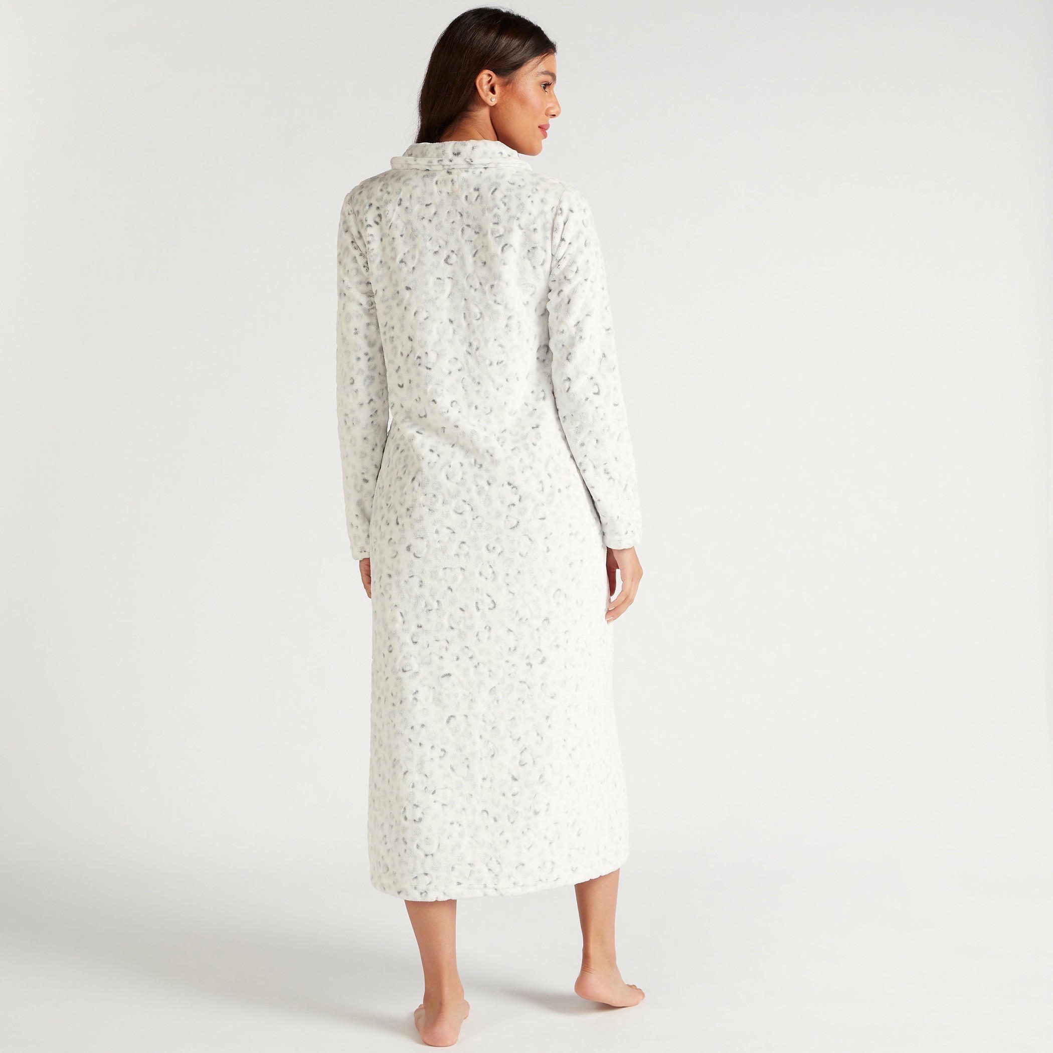 قميص نوم بارز الملمس بسحّاب إغلاق وجيوب-women-clothing-nightwear-robes-image-3