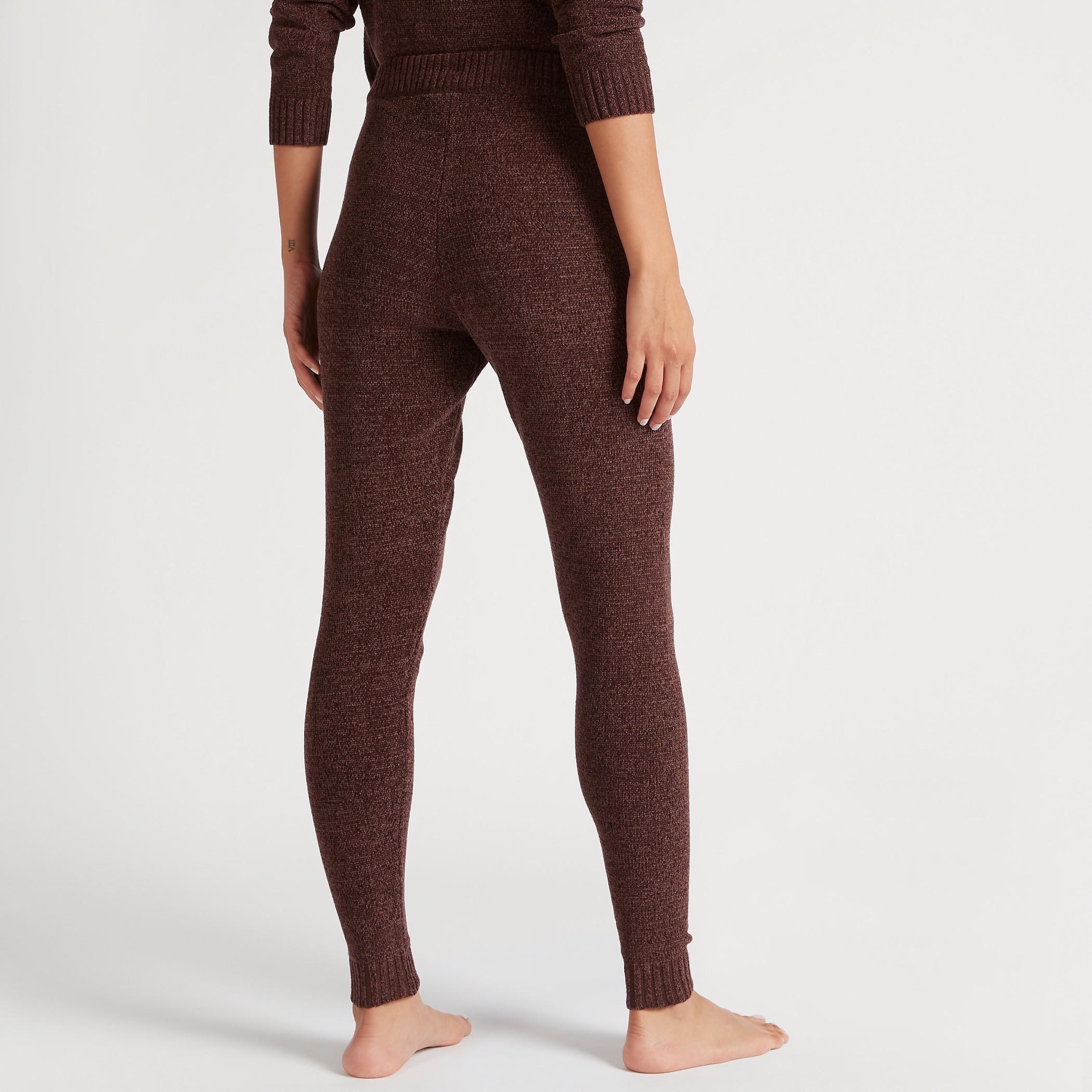بنطلون بيجاما طويل سادة برباط إغلاق وجيوب-women-clothing-nightwear-pyjamas-bottoms-image-1