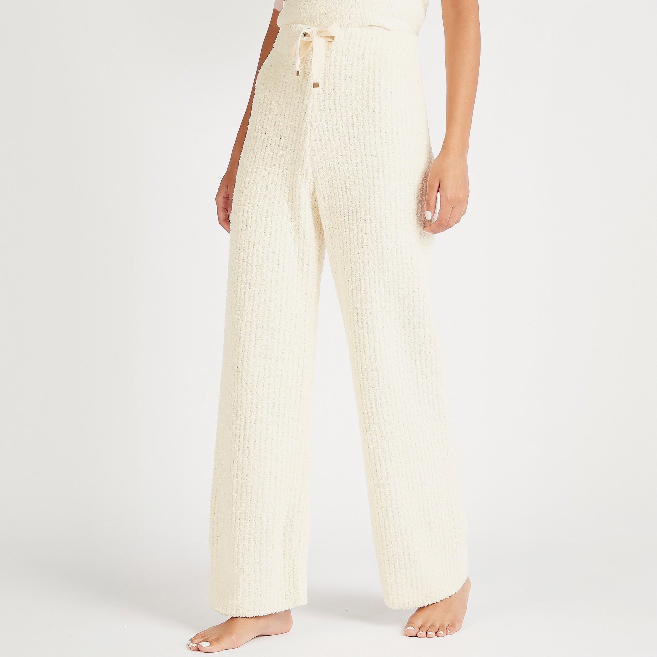 بنطلون بيجاما بارز الممس برباط إغلاق-women-clothing-nightwear-pyjamas-bottoms-image-4