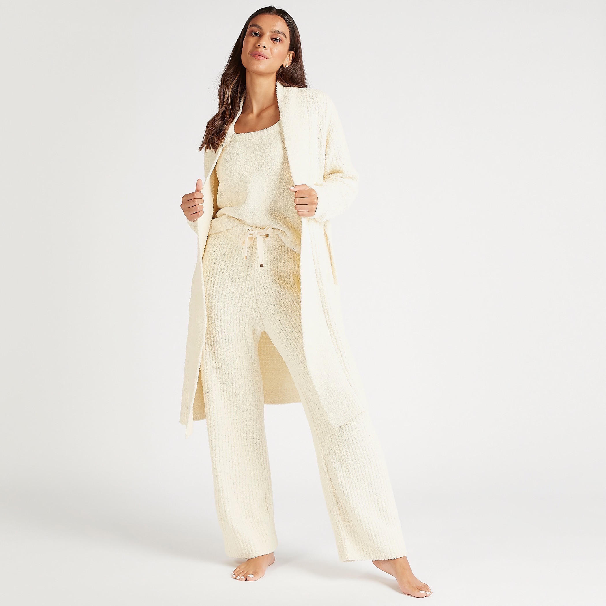 بنطلون بيجاما بارز الممس برباط إغلاق-women-clothing-nightwear-pyjamas-bottoms-image-3