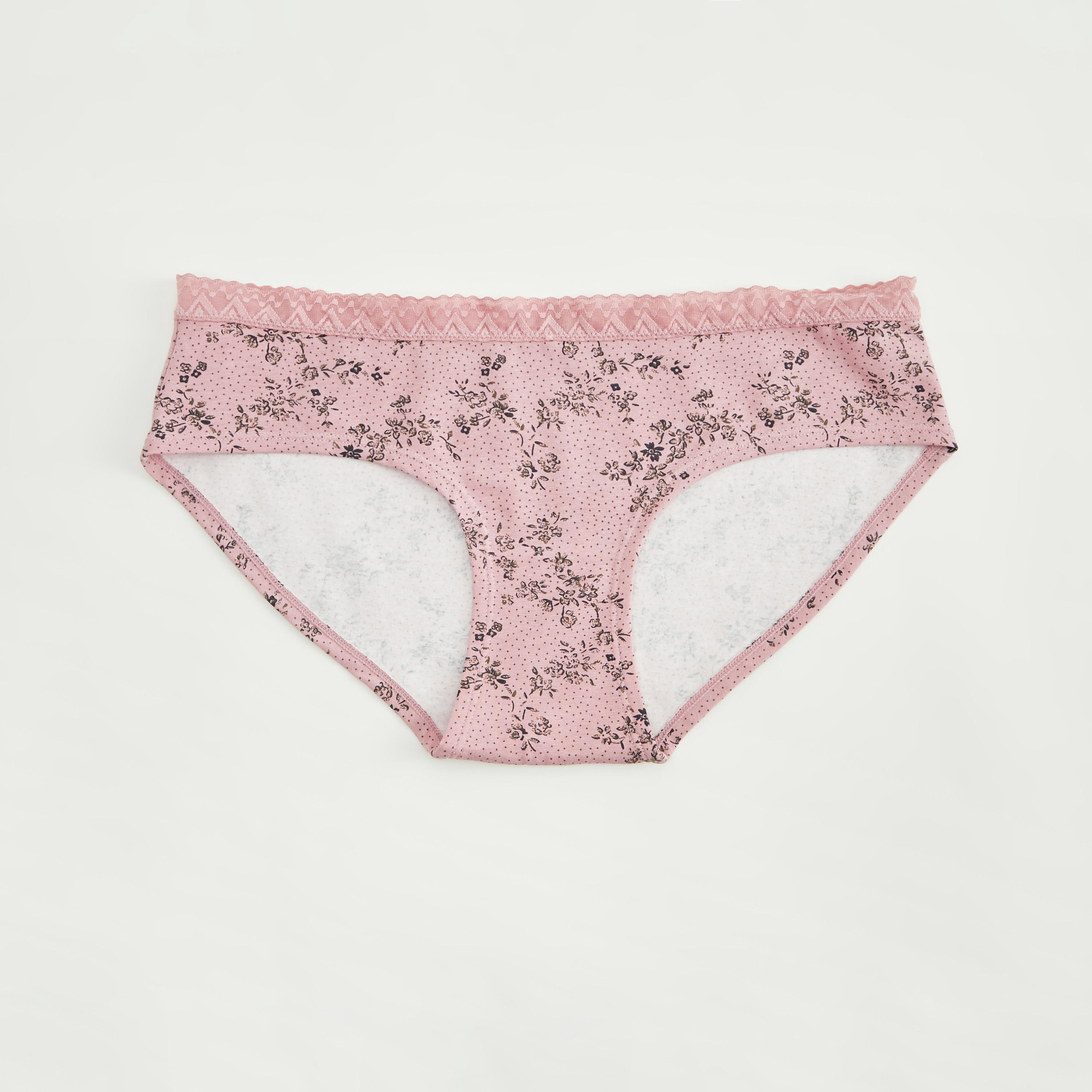 سراويل هيبستر بخصر مطاطي وطبعات أزهار-women-clothing-lingerie-panties-image-1