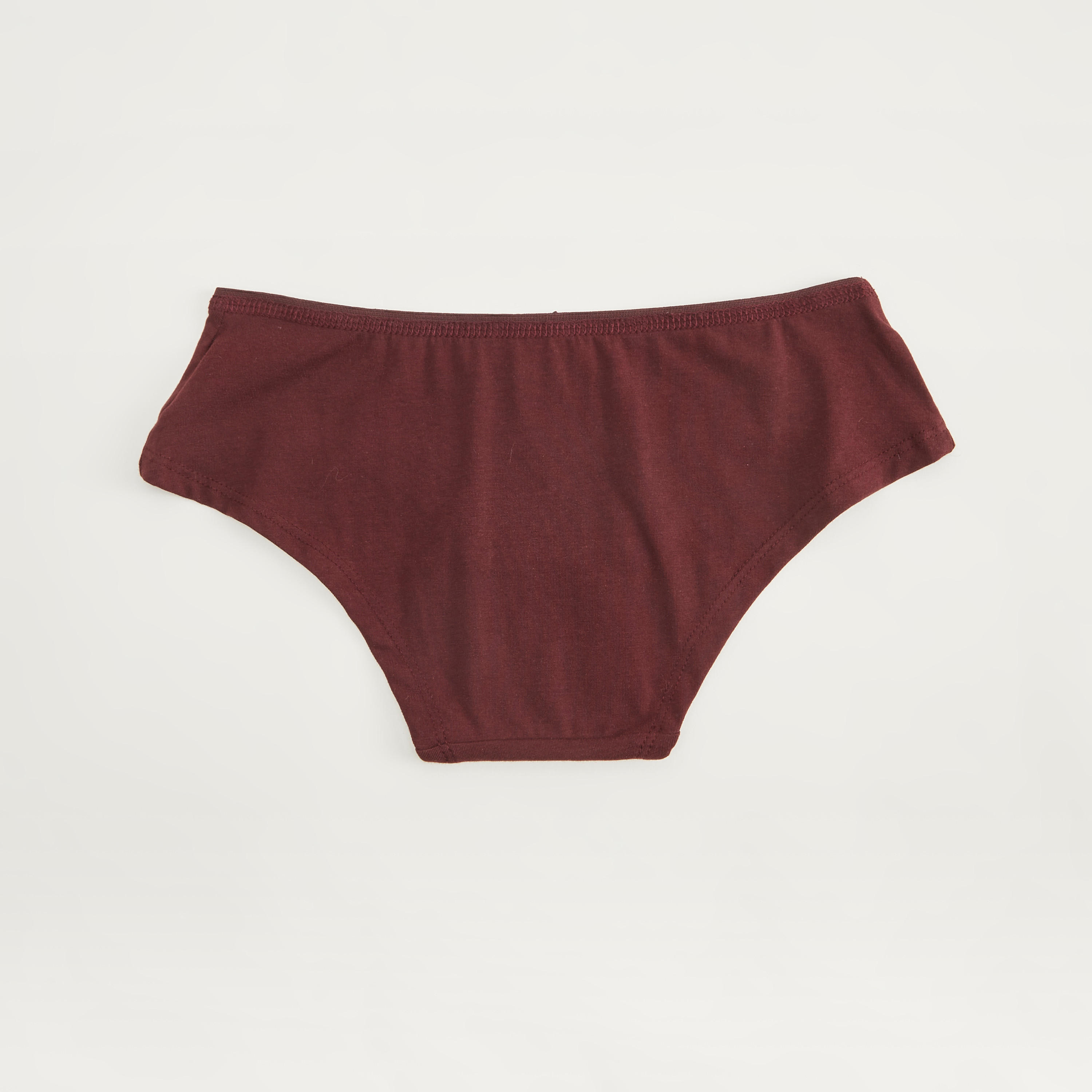 طقم سراويل هيبستر بخصر مطّاطي - 5 قطع-women-clothing-lingerie-panties-image-4