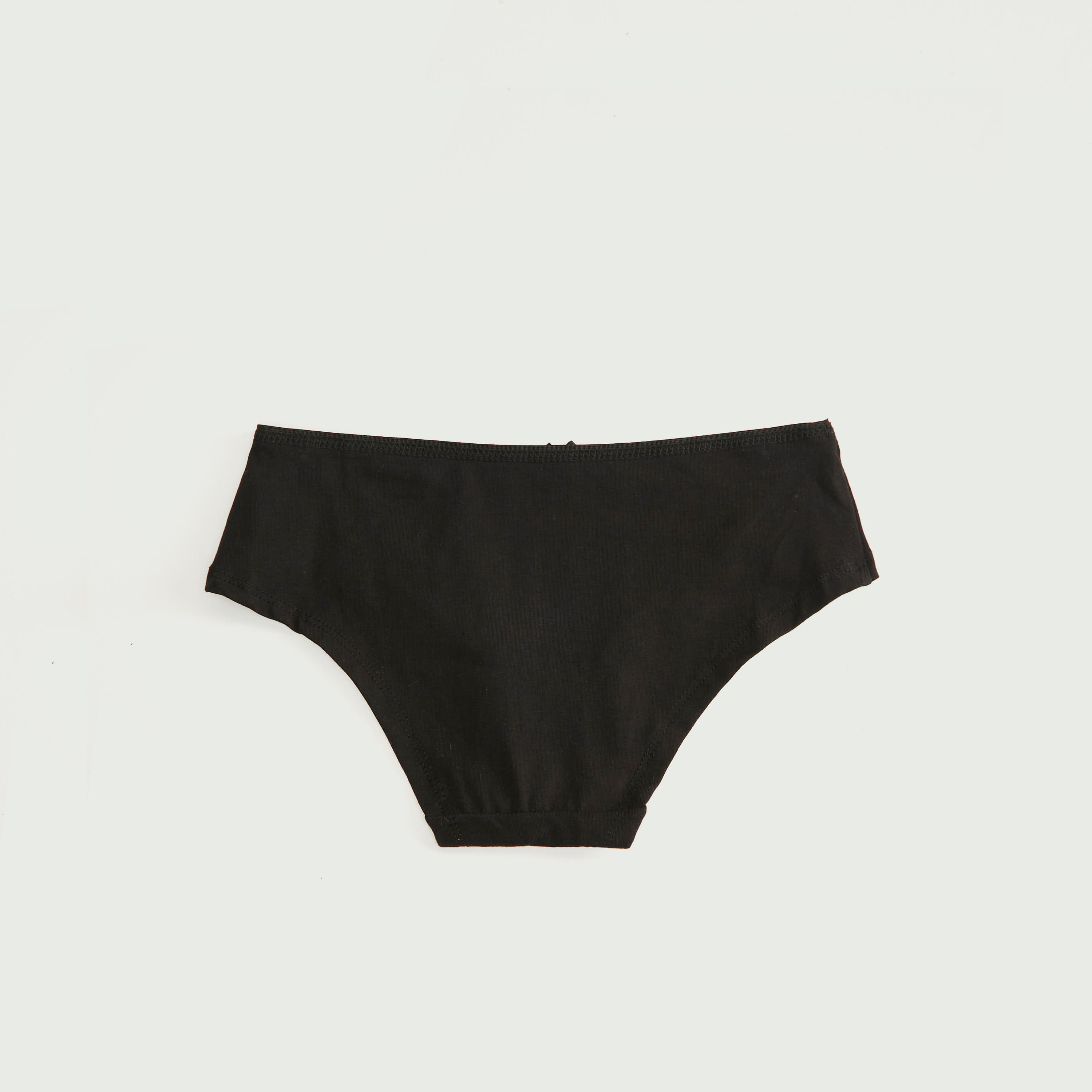 سروال هيبستر سادة بتفاصيل فيونكة - طقم من 5 قطع-women-clothing-lingerie-panties-image-1