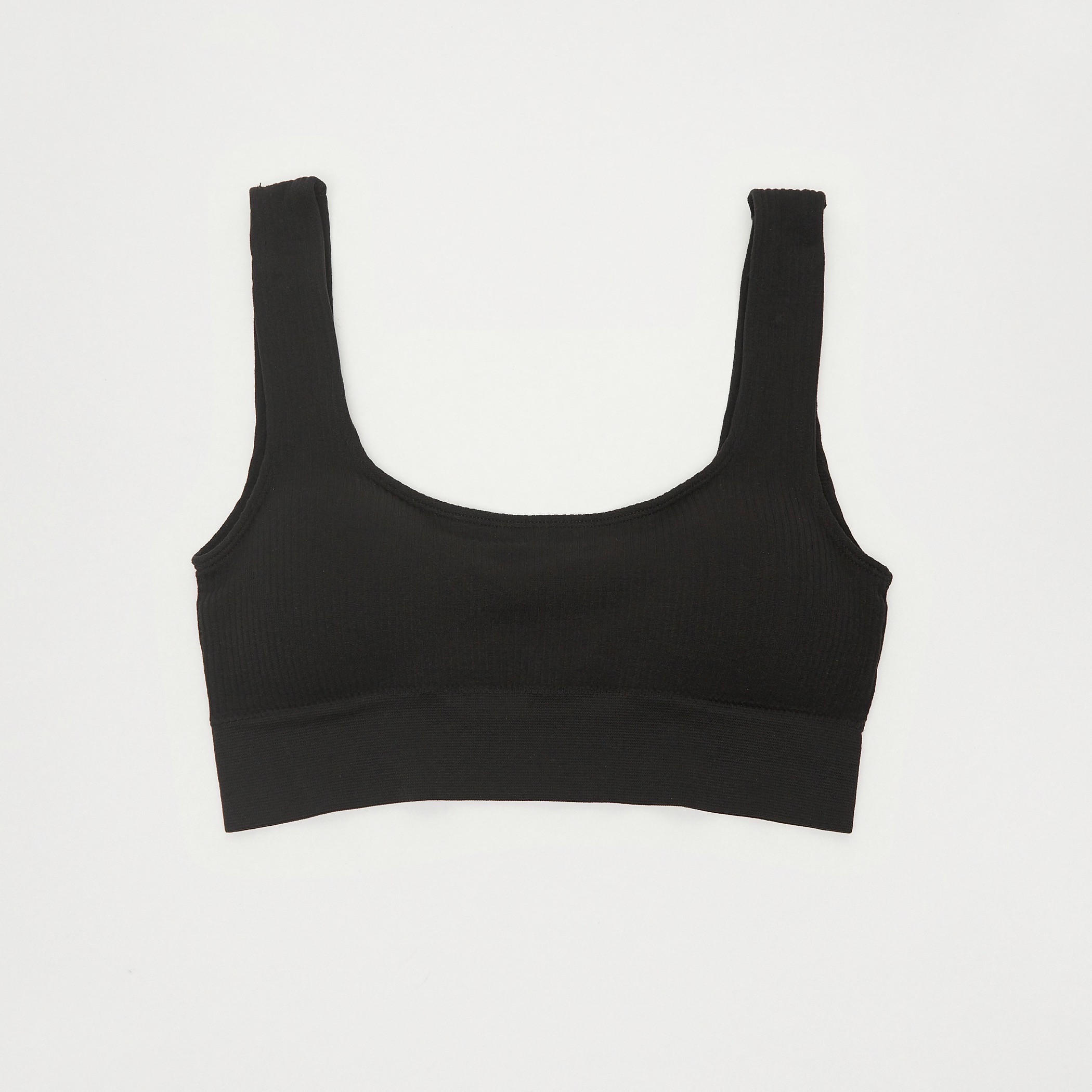 صدريّة دون خياطة بارزة الملمس غير مبطنة - طقم من قطعتين-women-clothing-lingerie-bras-image-2