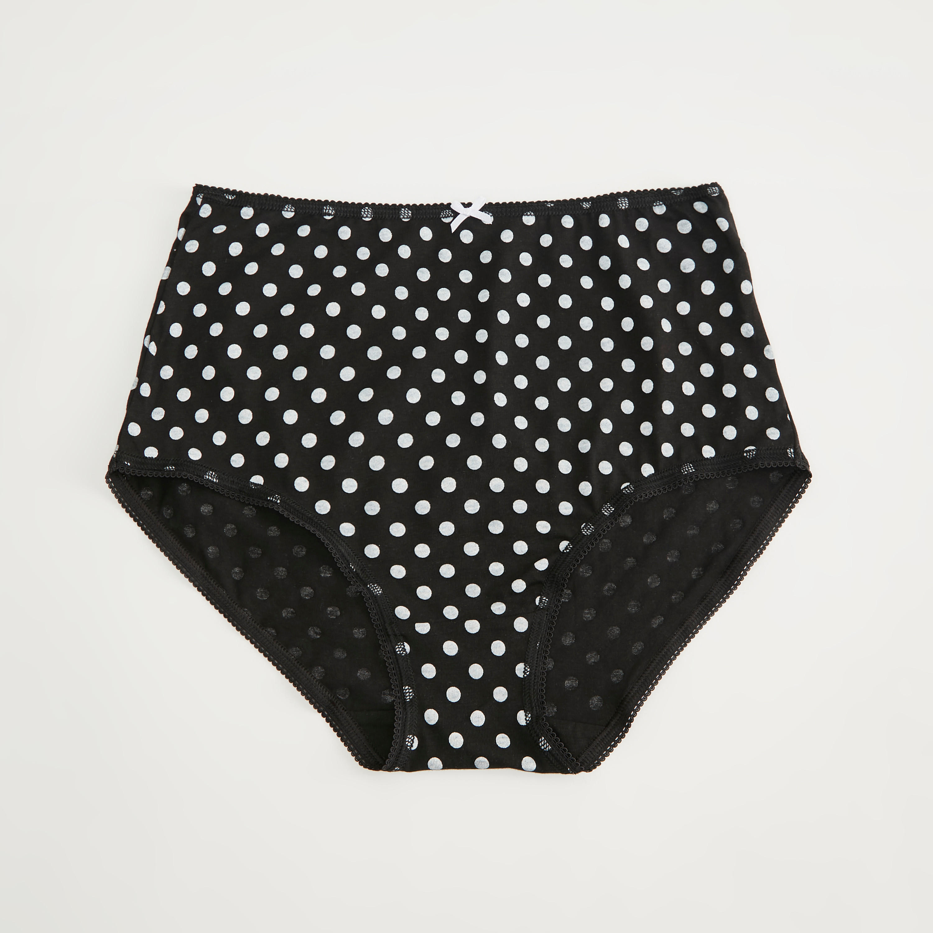 Set of 5 - Assorted Boyshorts with Bow Detail-women-clothing-lingerie-panties-image-3
