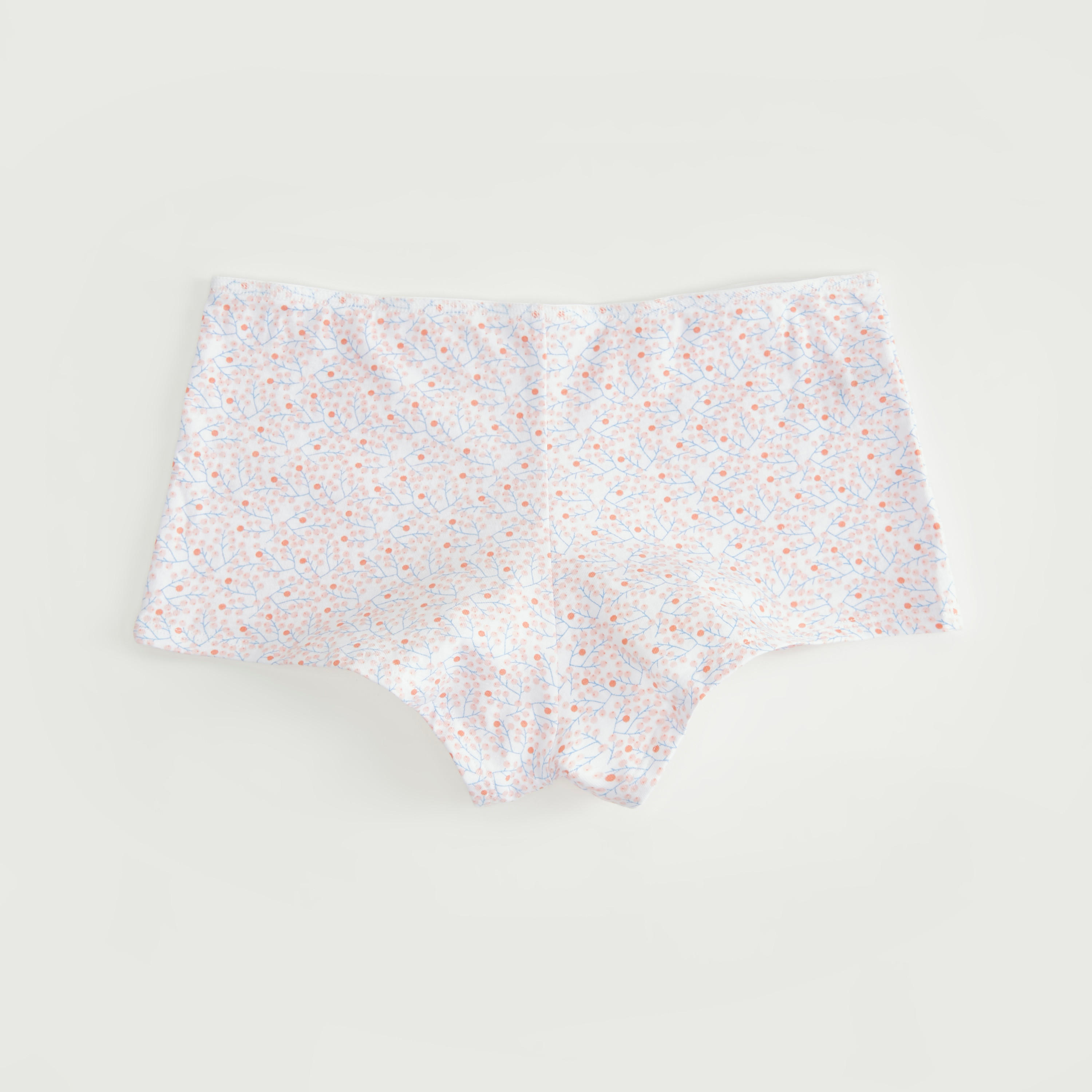 سراويل بوي شورت بخصر مطّاطي - طقم من 5 قطع متنوعة-women-clothing-lingerie-panties-image-4