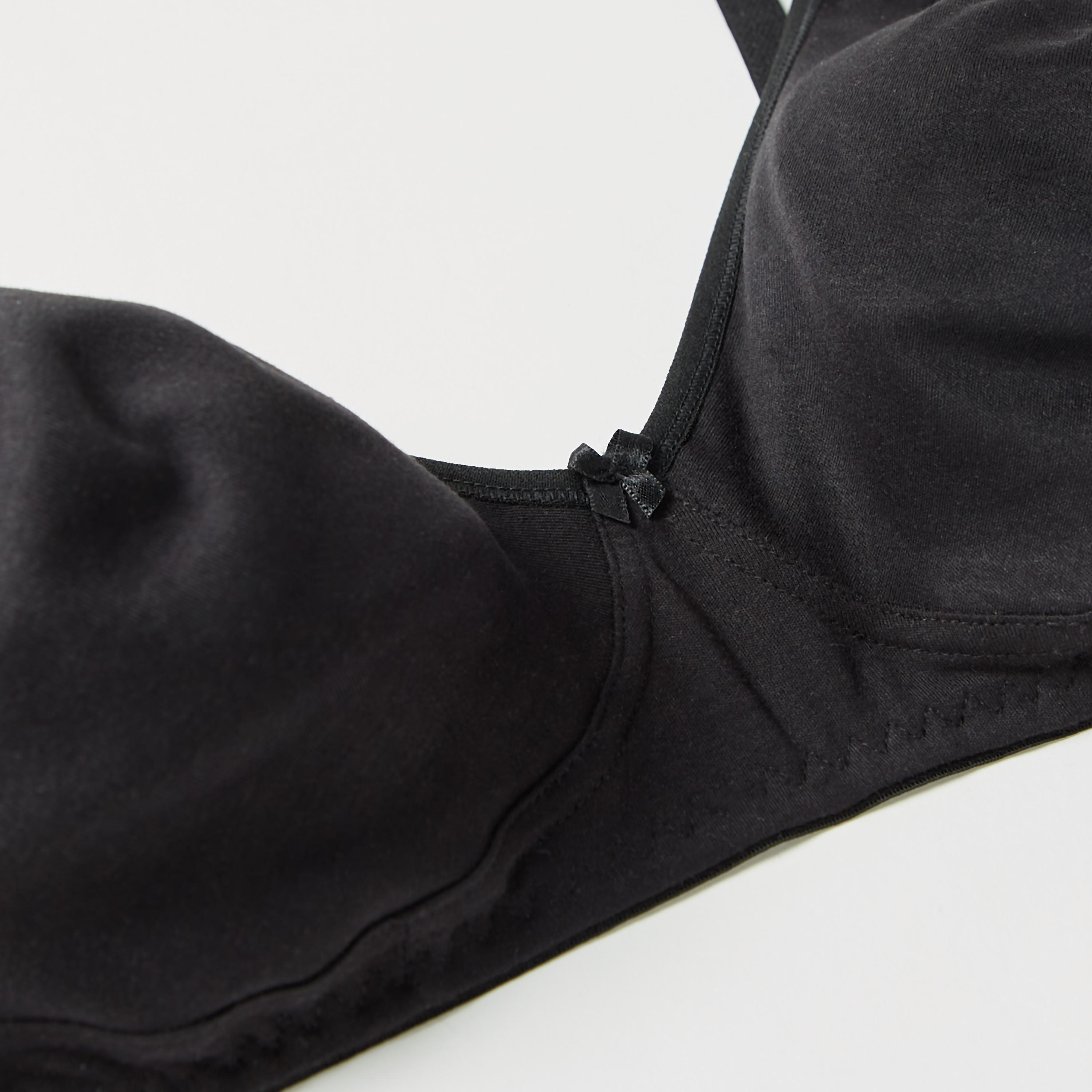 صدرية غير مبطنة سادة دون سلك بأحزمة قابلة للتعديل-women-clothing-lingerie-bras-image-3