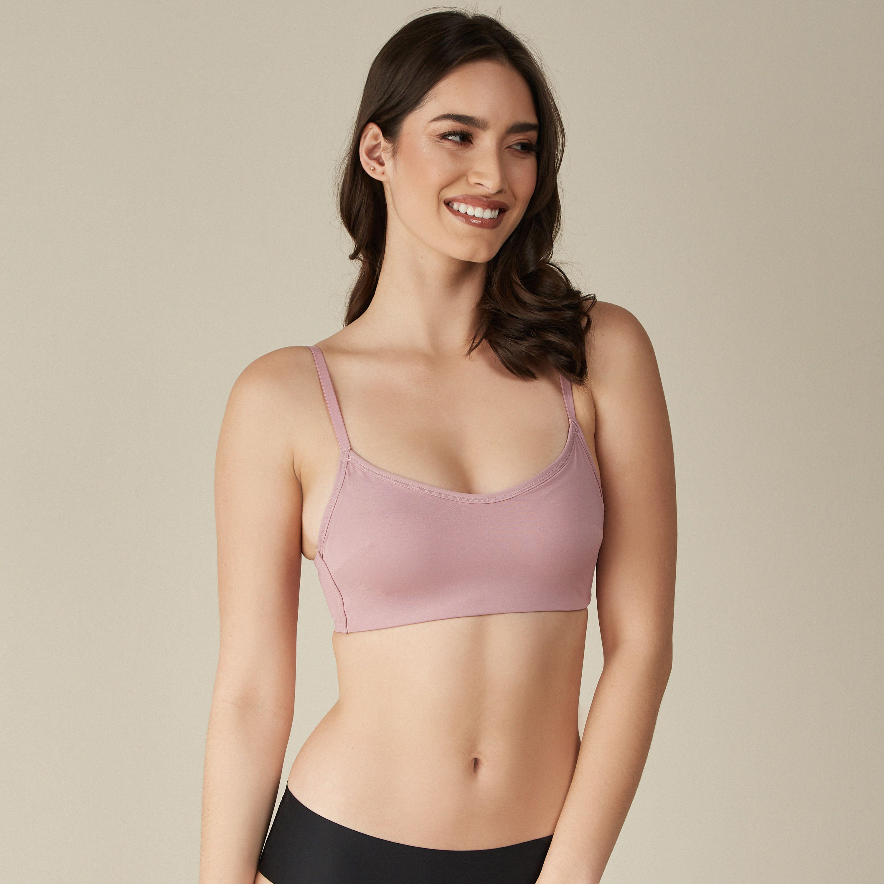 صدريّات سادة بمشبك إغلاق- طقم قطعتين-women-clothing-lingerie-bras-image-6