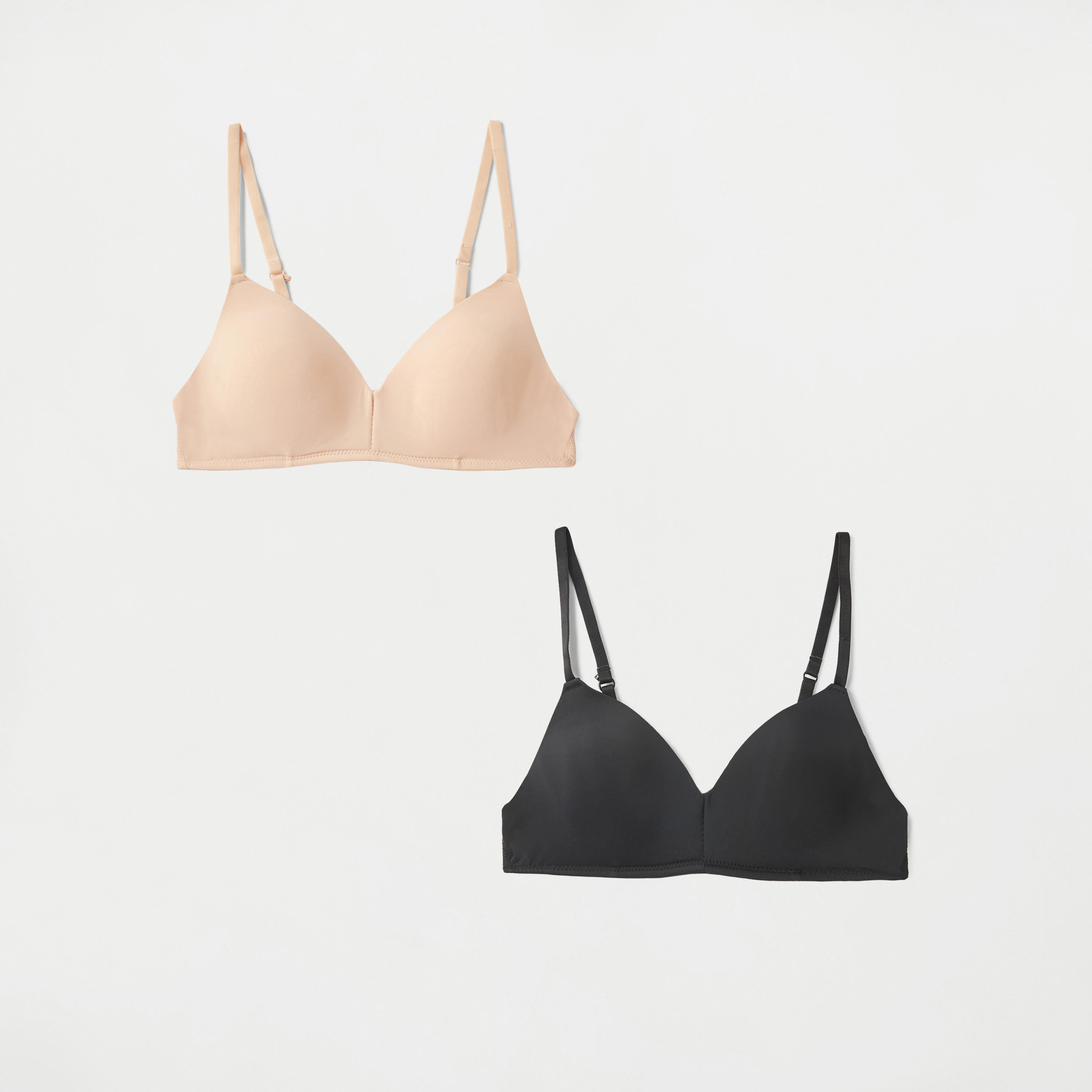 صدريّة دون أسلاك ببطانة خفيفة - طقم من قطعتين-women-clothing-lingerie-bras-image-10