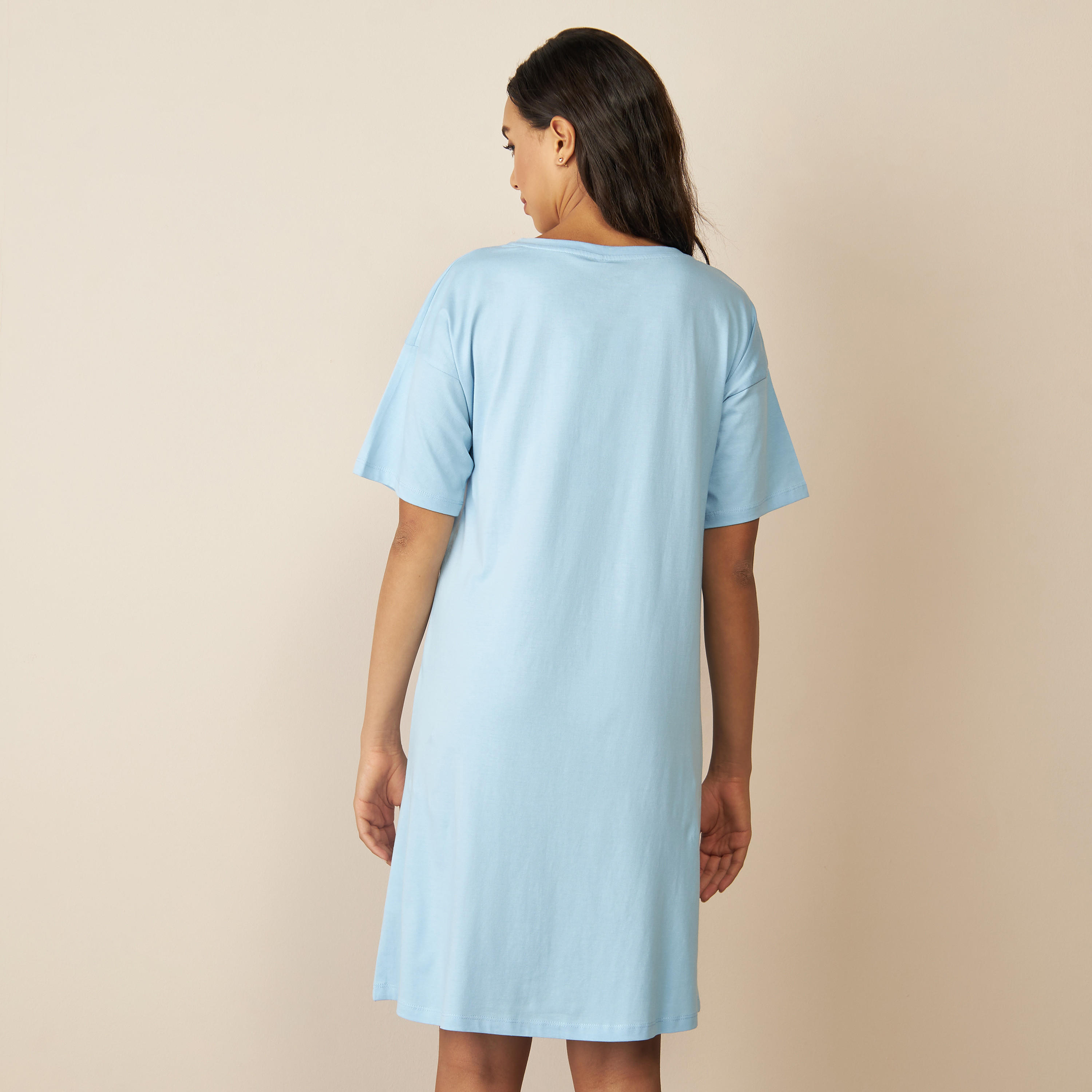 قميص نوم بأكمام قصيرة وطبعات-women-clothing-nightwear-nighties-image-3