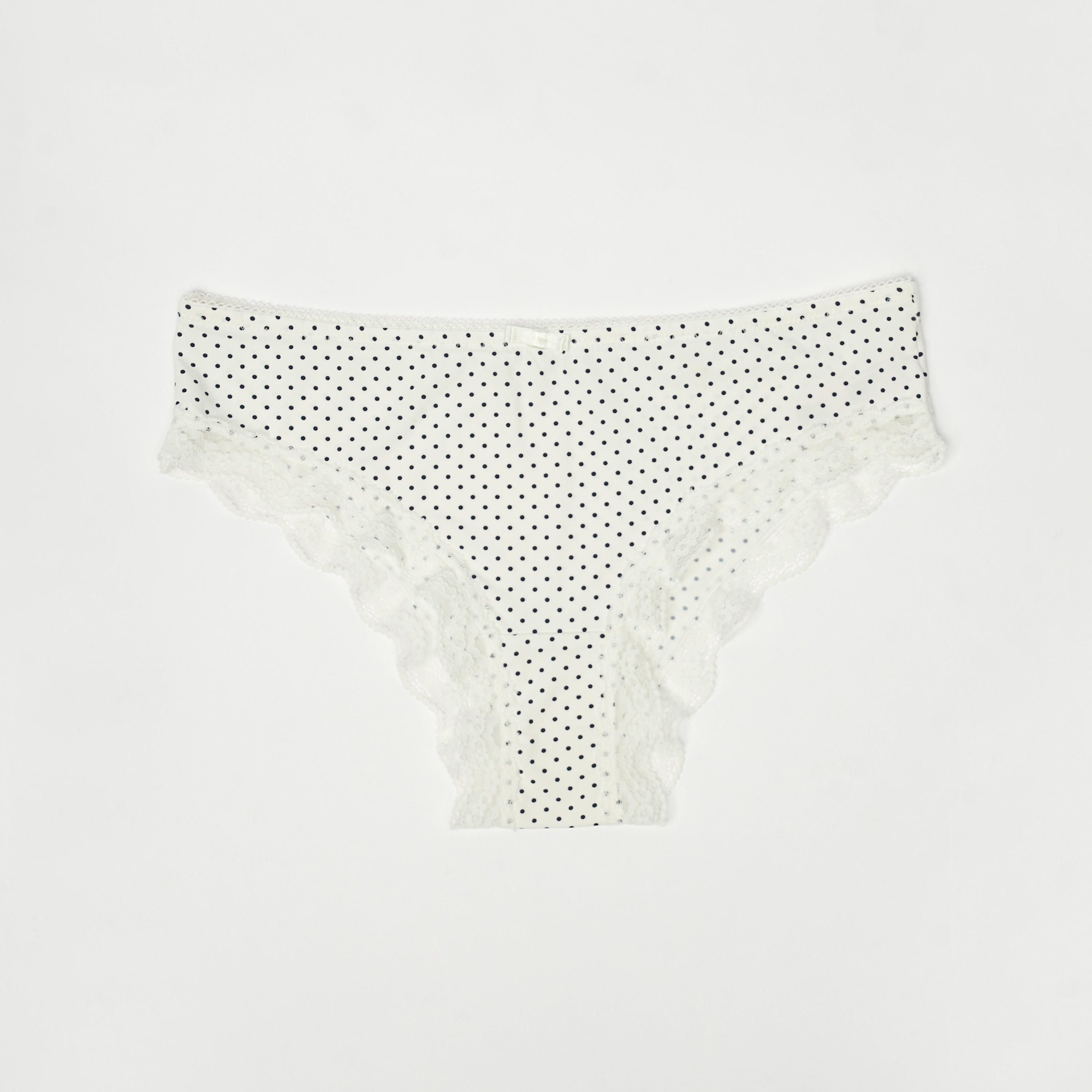 سراويل هيبستر متنوّعة بخصر مطاطي ودانتيل - طقم 2 قطع-women-clothing-lingerie-panties-image-9