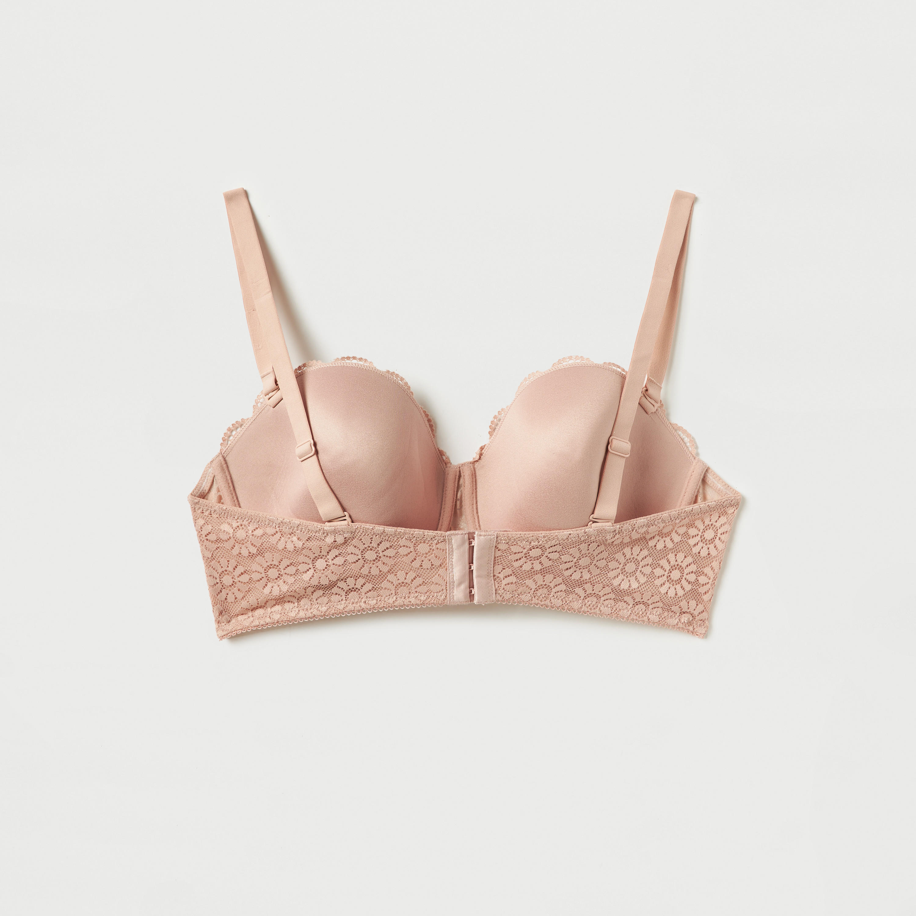صدريّة بالكونيت مقاس كبير بمشبك إغلاق - طقم 3 قطع-women-clothing-lingerie-bras-image-3