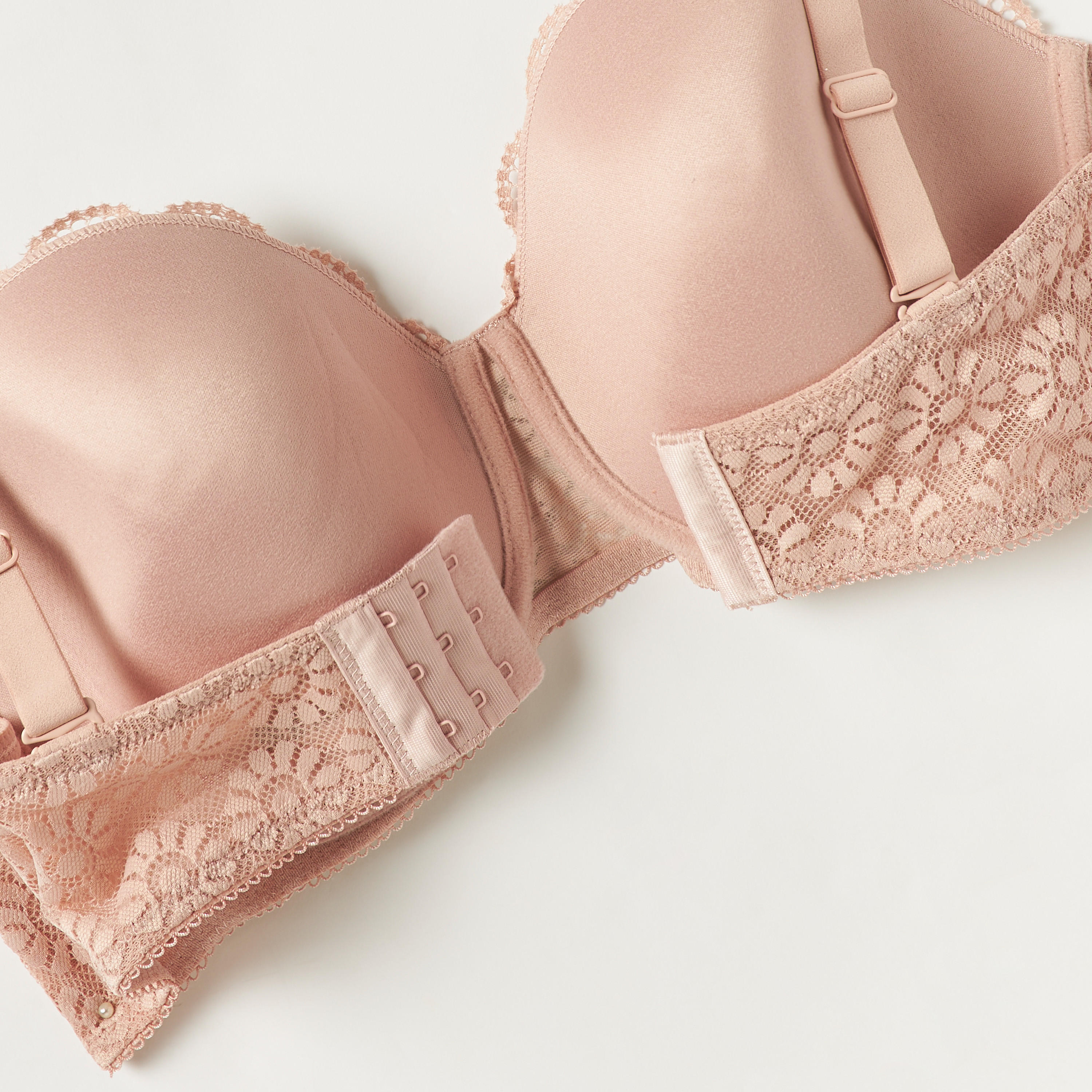 صدريّة بالكونيت مقاس كبير بمشبك إغلاق - طقم 3 قطع-women-clothing-lingerie-bras-image-4