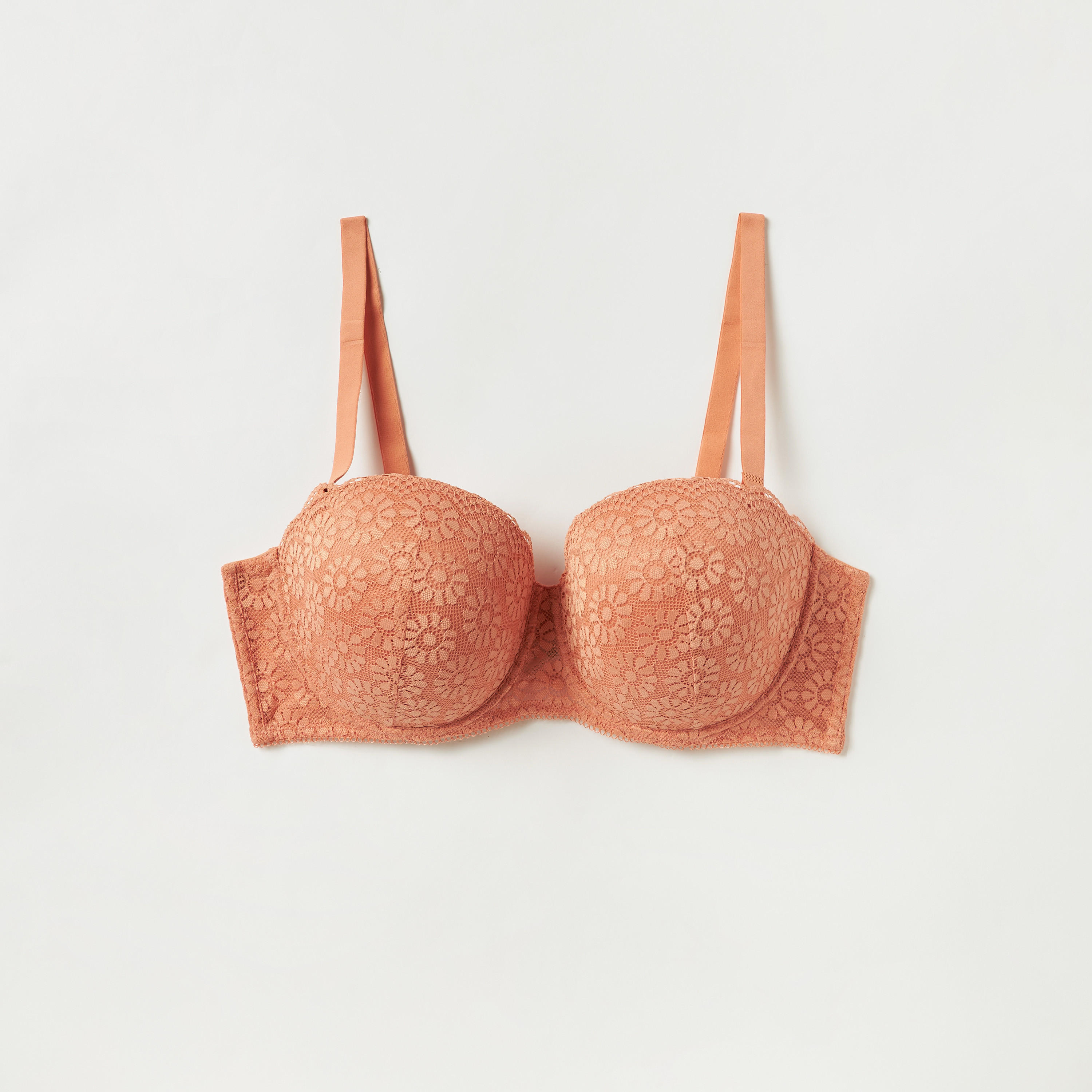 صدريّة بالكونيت مقاس كبير بمشبك إغلاق - طقم 3 قطع-women-clothing-lingerie-bras-image-5