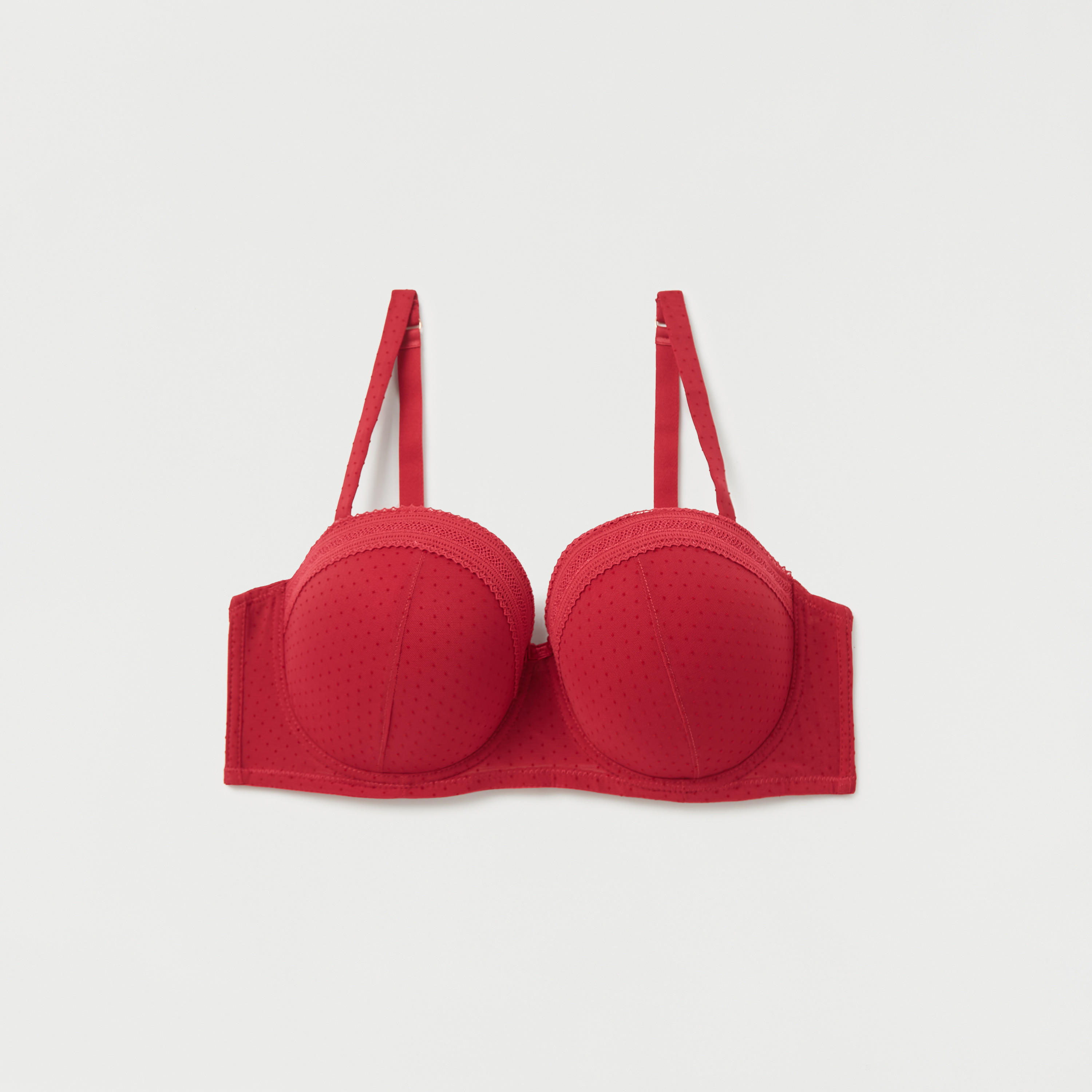 صدريّة بالكونيت مقاس كبير بمشبك إغلاق - طقم 3 قطع-women-clothing-lingerie-bras-image-4
