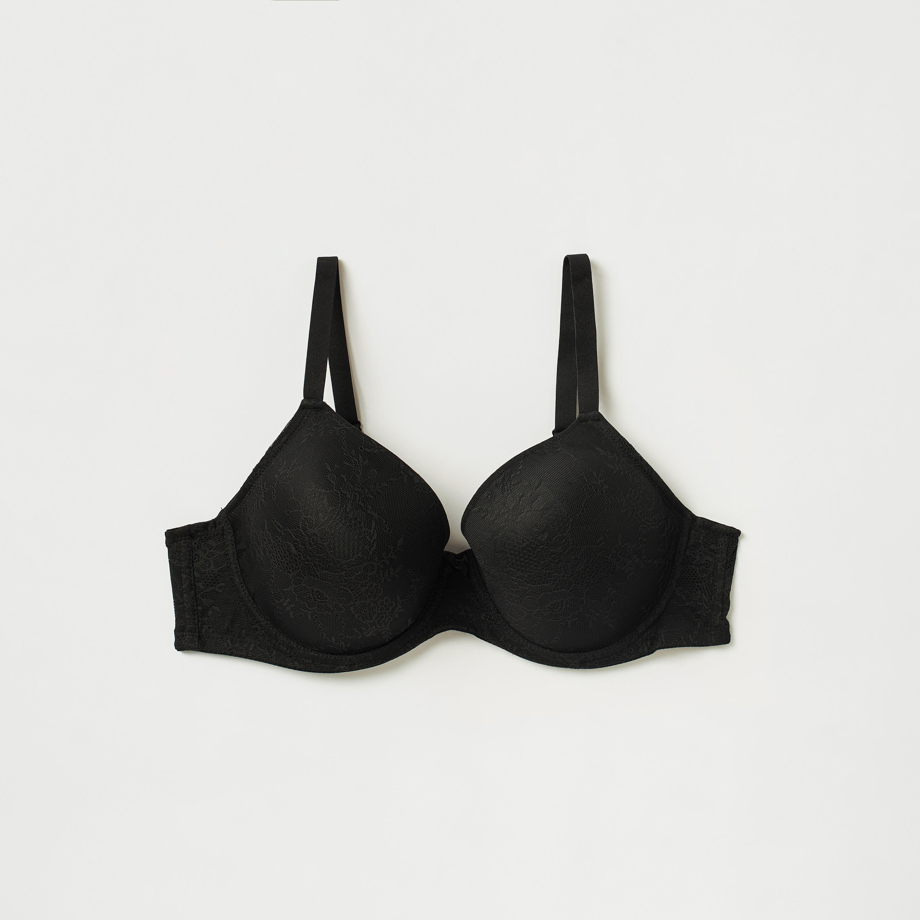 صدرية ديمي مقاس كبير بدانتيل - طقم من 3 قطع-women-clothing-lingerie-bras-image-1