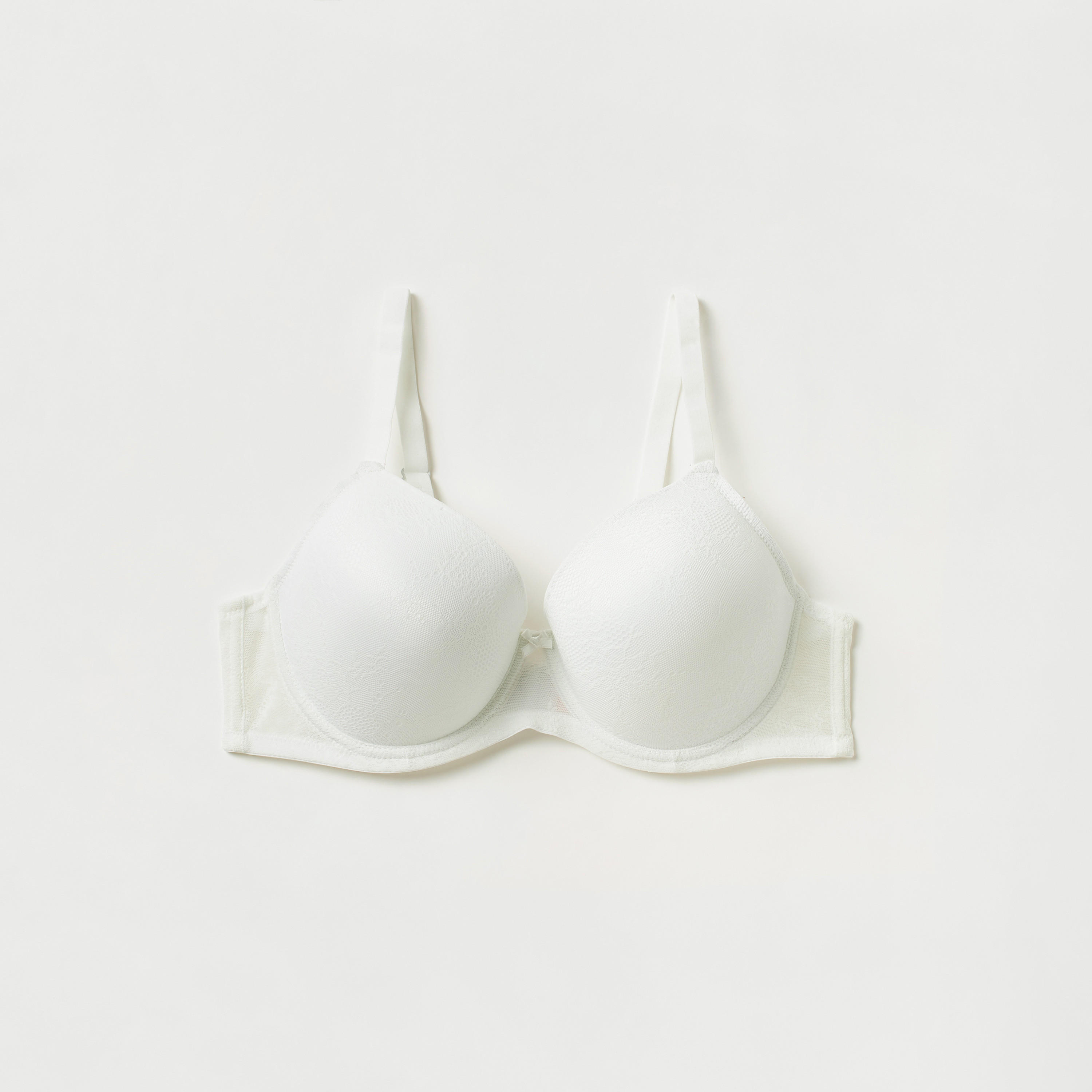 صدرية ديمي مقاس كبير بدانتيل - طقم من 3 قطع-women-clothing-lingerie-bras-image-3