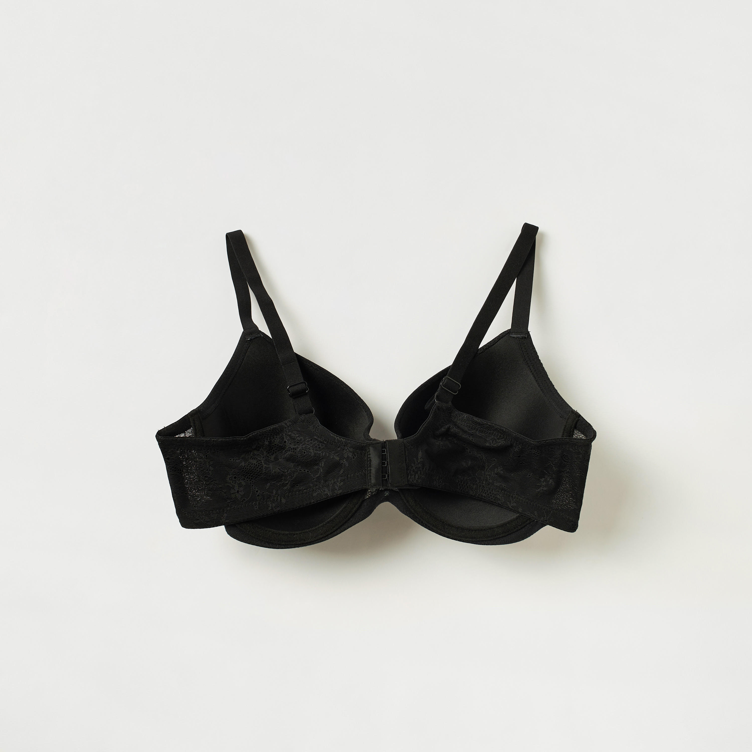 صدرية ديمي مقاس كبير بدانتيل - طقم من 3 قطع-women-clothing-lingerie-bras-image-4