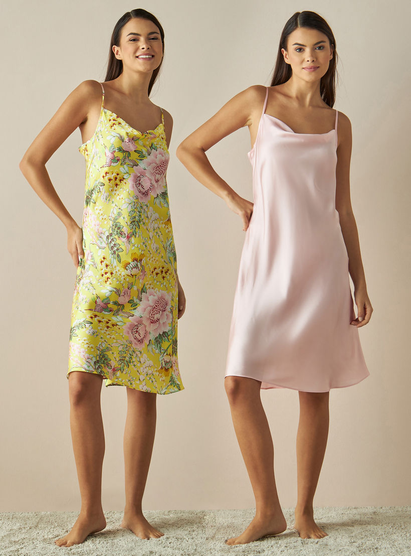 Set of 2 - Assorted Slip Dress-women-clothing-nightwear-nighties-image-1