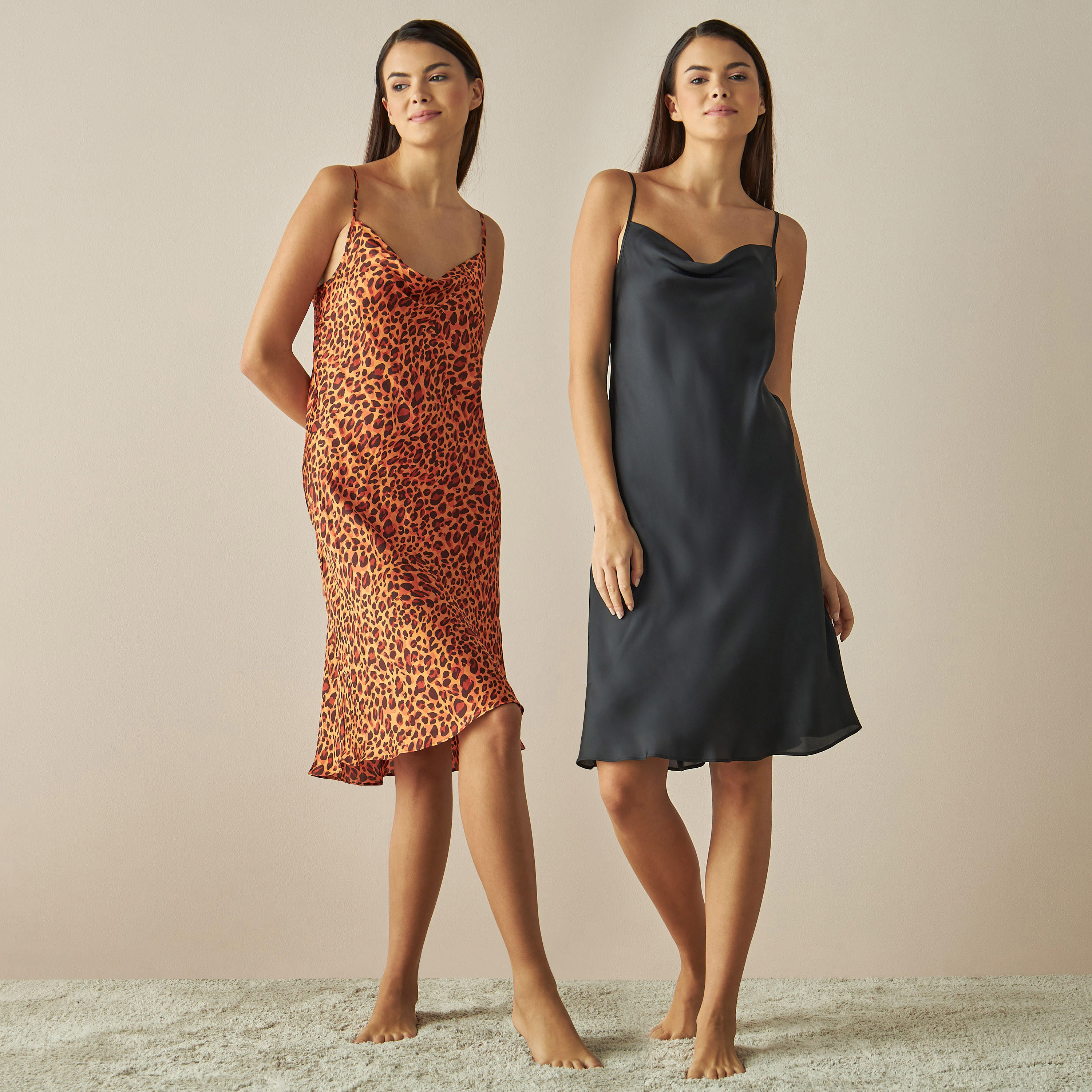 قميص نوم - طقم من قطعتين متنوعتين-women-clothing-nightwear-nighties-image-7