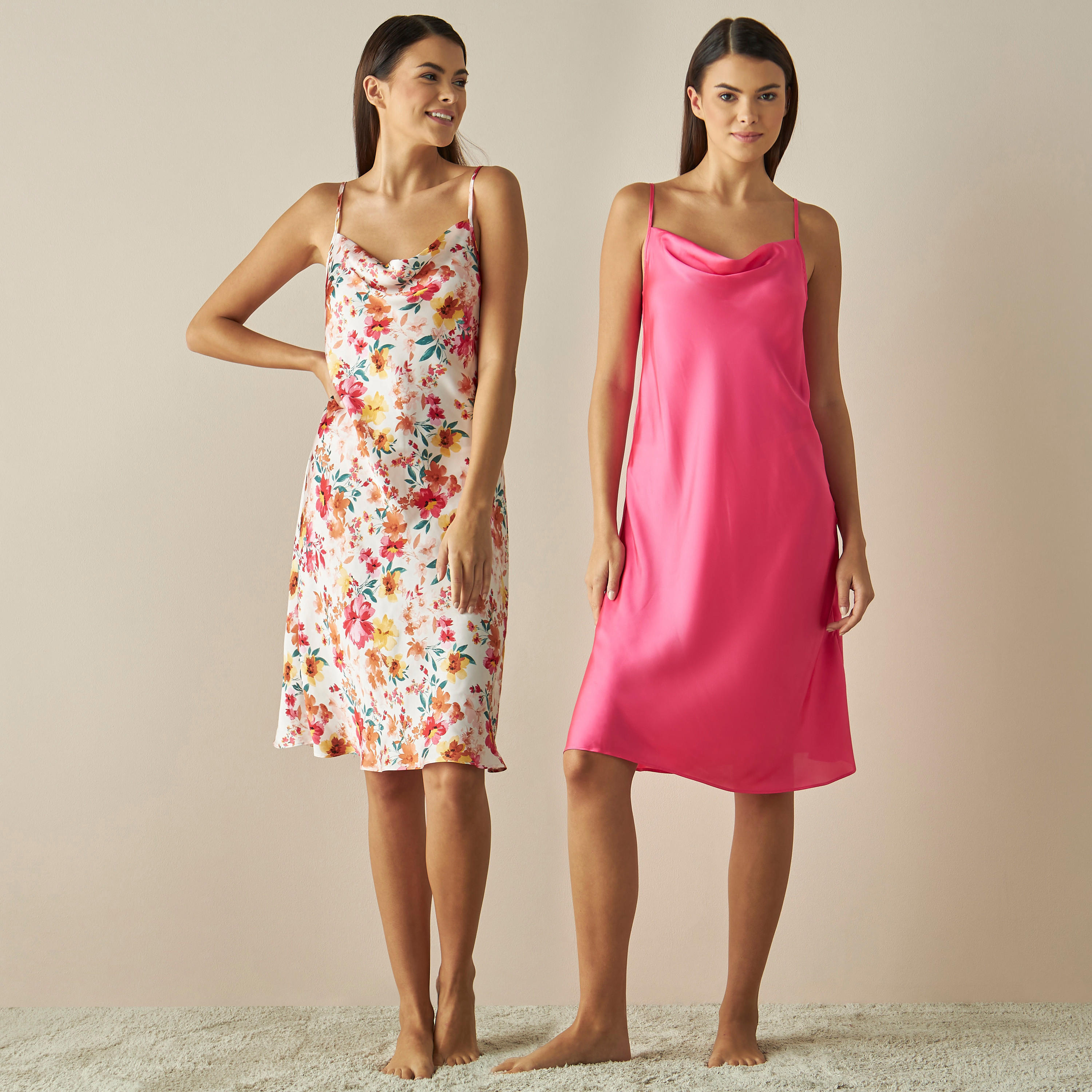 Set of 2 - Assorted Slip Dress-women-clothing-nightwear-nighties-image-1