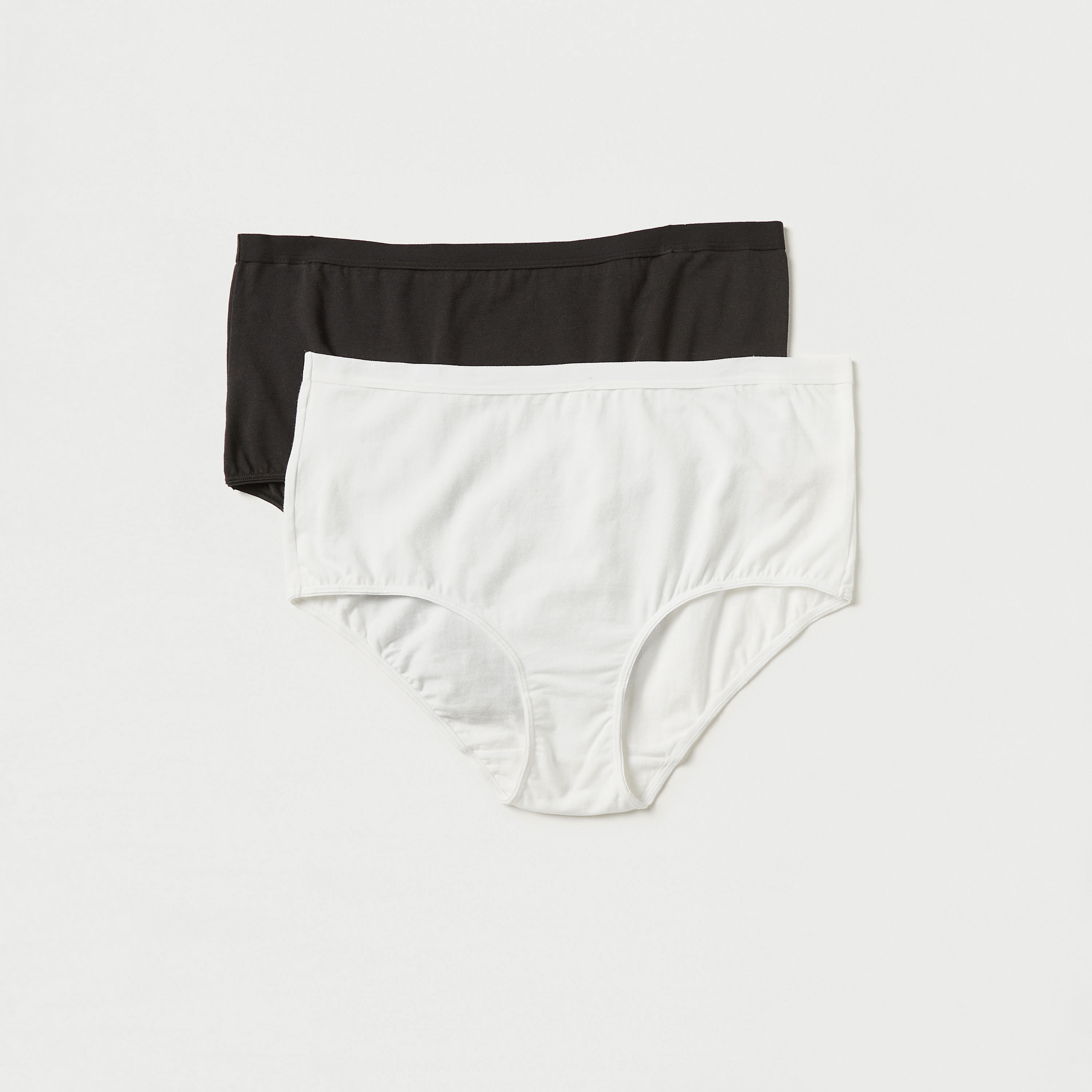 سروال داخلي كامل بخصر مطّاطي - طقم من قطعتين-women-clothing-lingerie-panties-image-1