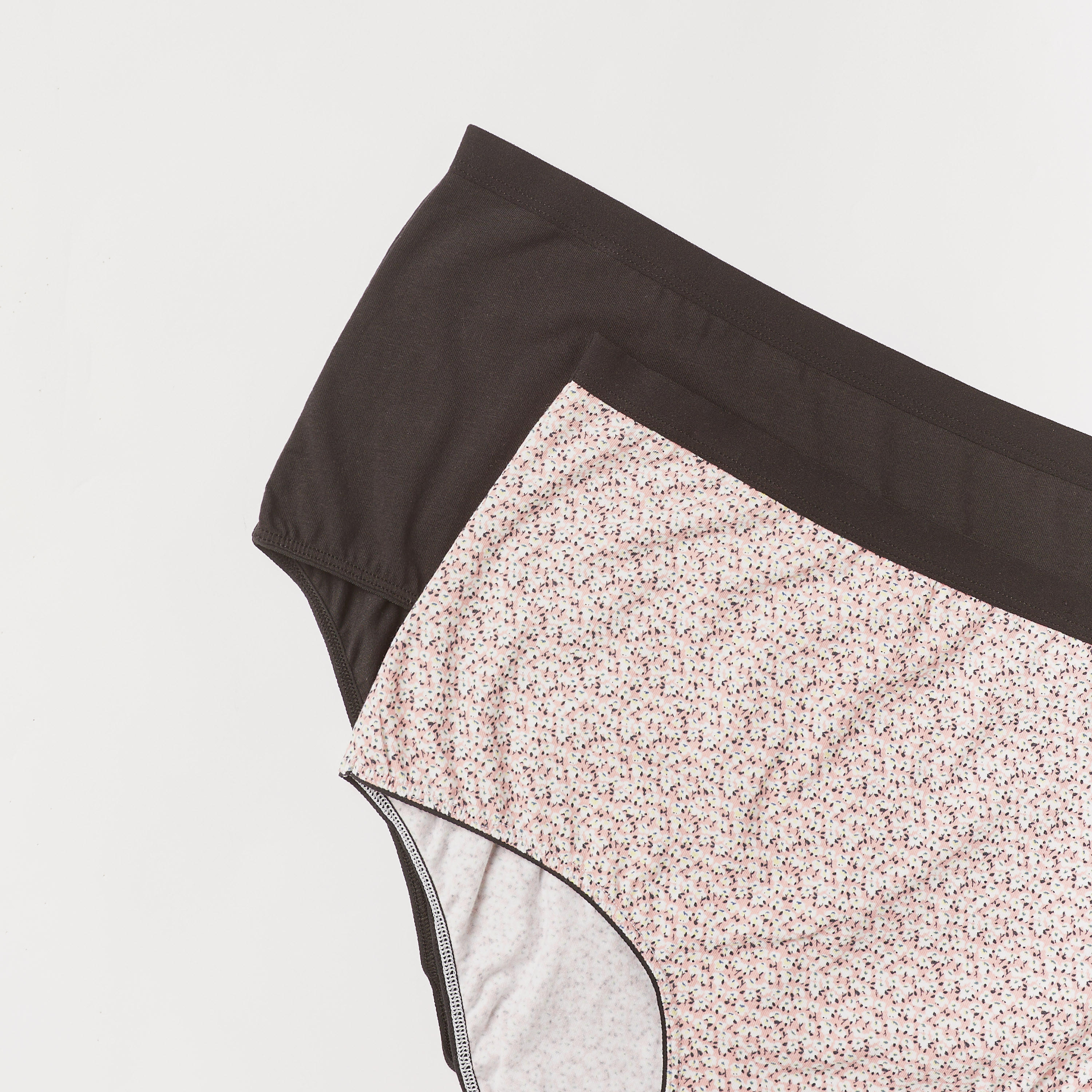 Set of 2 - Printed Full Briefs with Elasticated Waistband-women-clothing-lingerie-panties-image-2