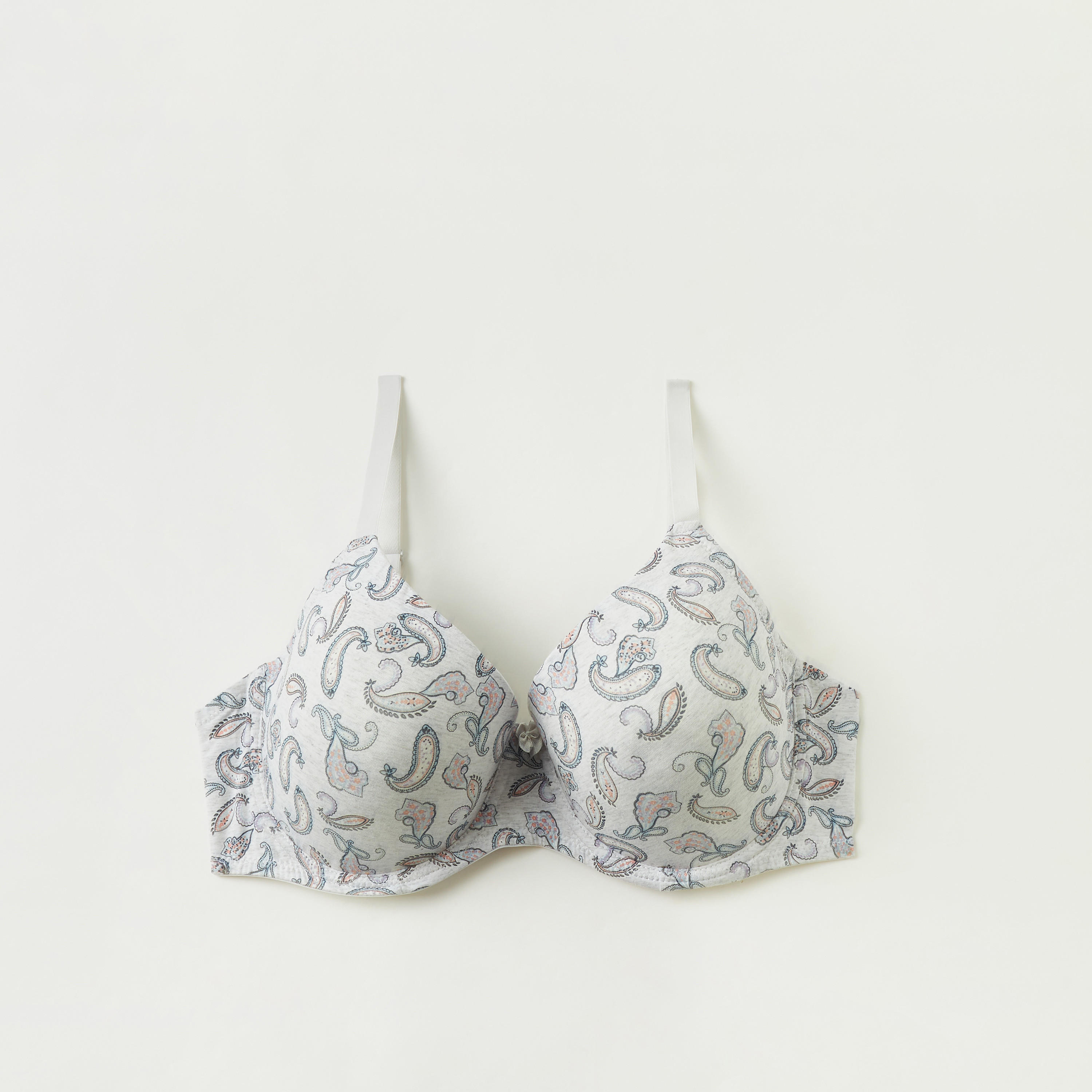 صدرية ديمي مبطّنة بسلك - طقم 3 قطع متنوّعة-women-clothing-lingerie-bras-image-3