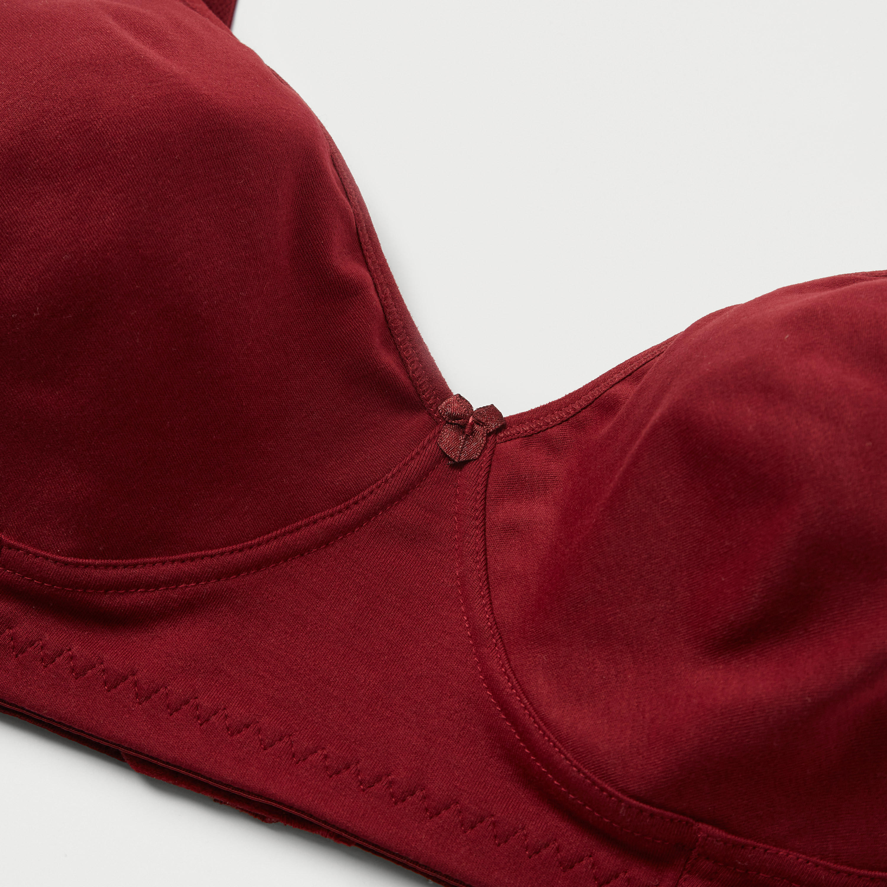صدرية غير مبطنة وبدون سلك وبخطاف إغلاق-women-clothing-lingerie-bras-image-2