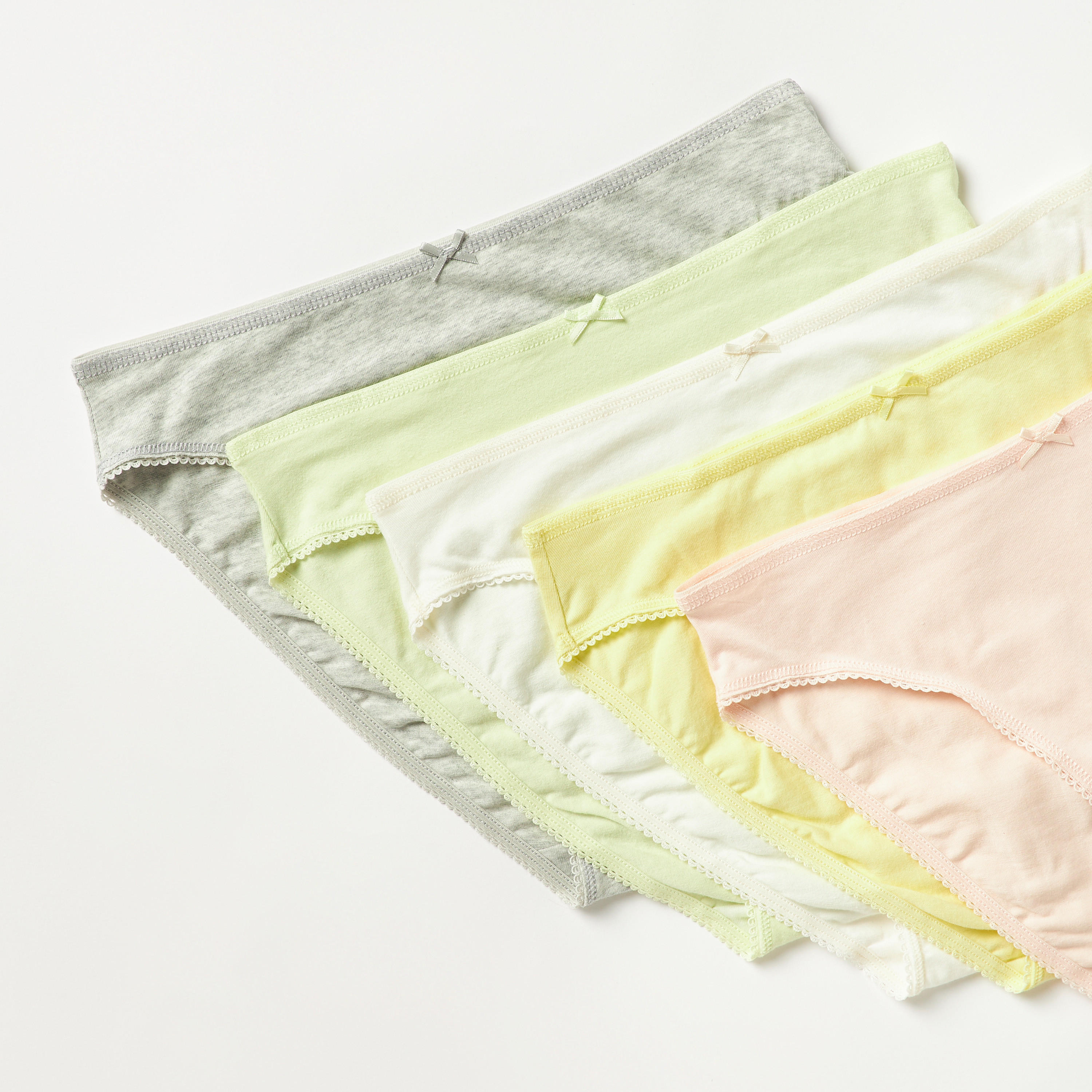 Set of 5 - Bikini Briefs with Elasticated Waistband-women-clothing-lingerie-panties-image-9