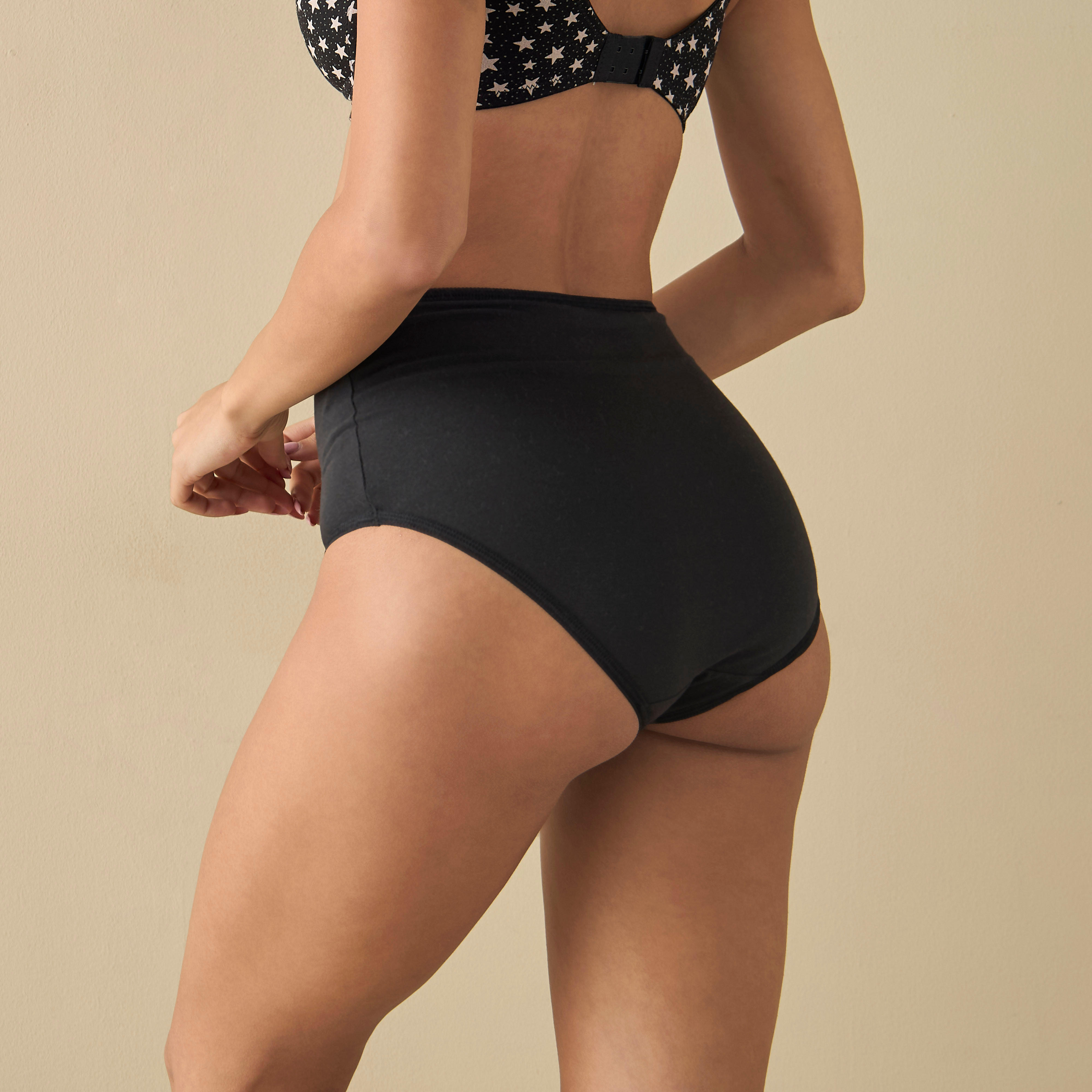 سراويل داخلية بفيونكة - طقم من 5 قطع-women-clothing-lingerie-panties-image-4