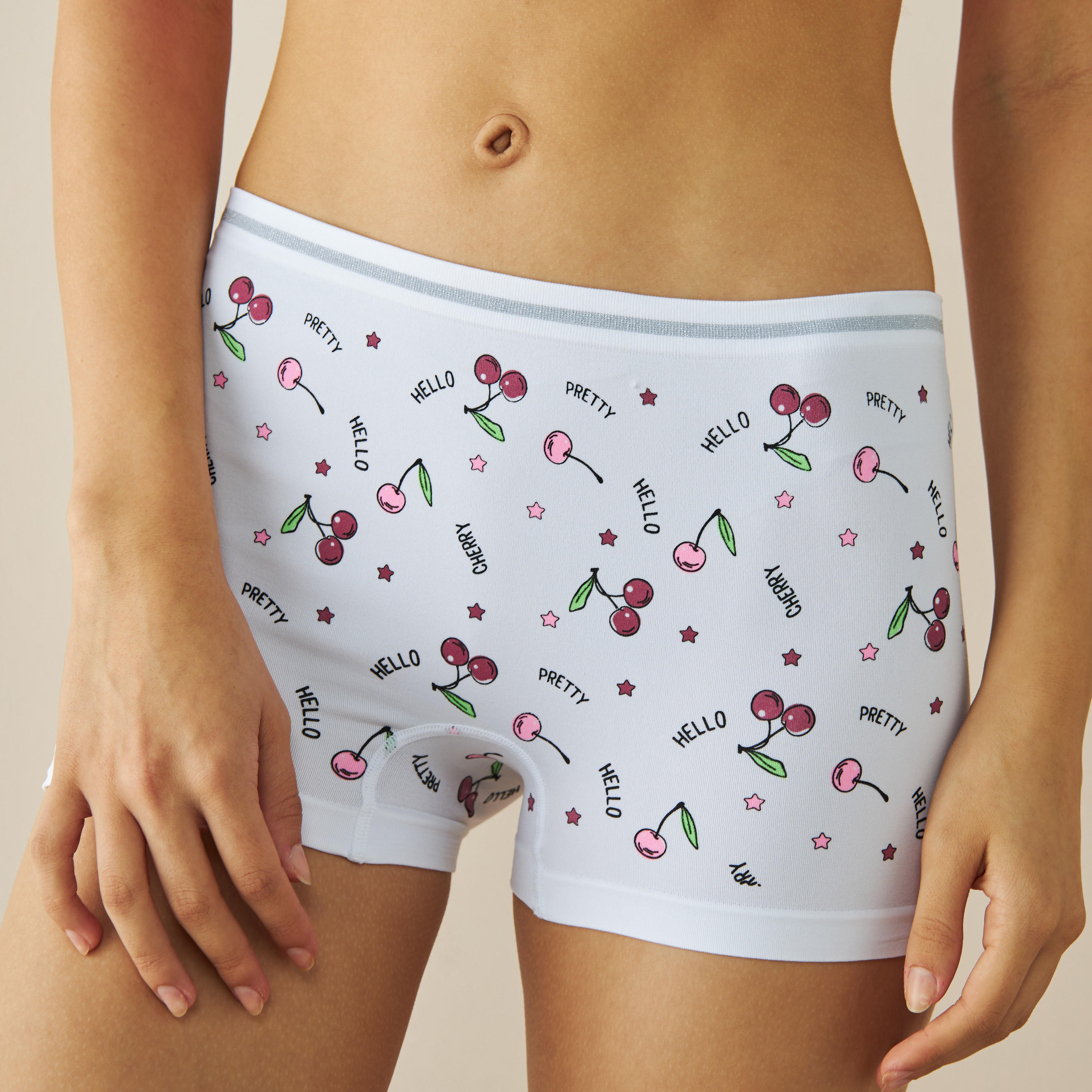 Set of 2 - Assorted Boyshorts with Elasticised Waistband-women-clothing-lingerie-panties-image-3