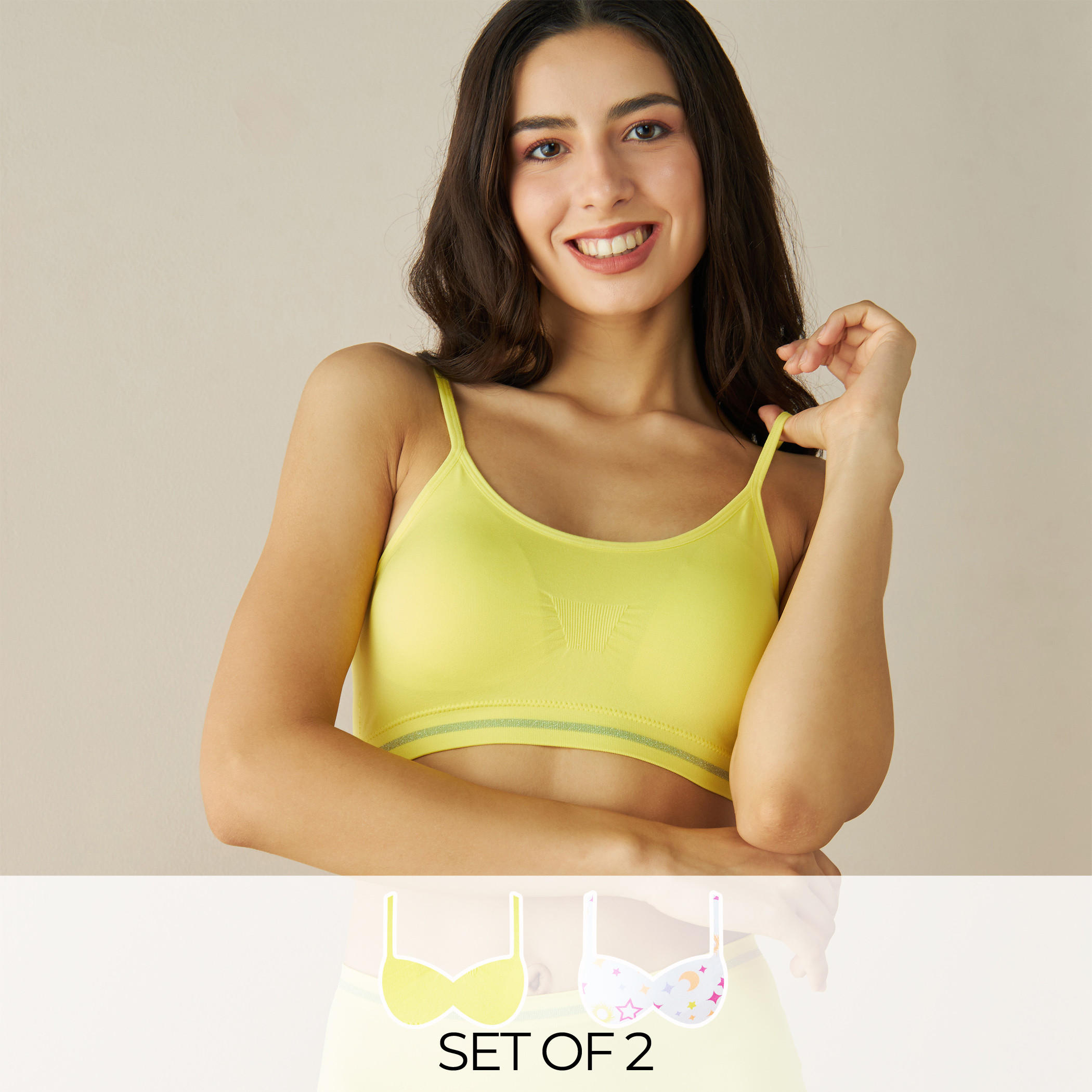 صدرية دون خياطة - طقم من قطعتين متنوعتين-women-clothing-lingerie-bras-image-1