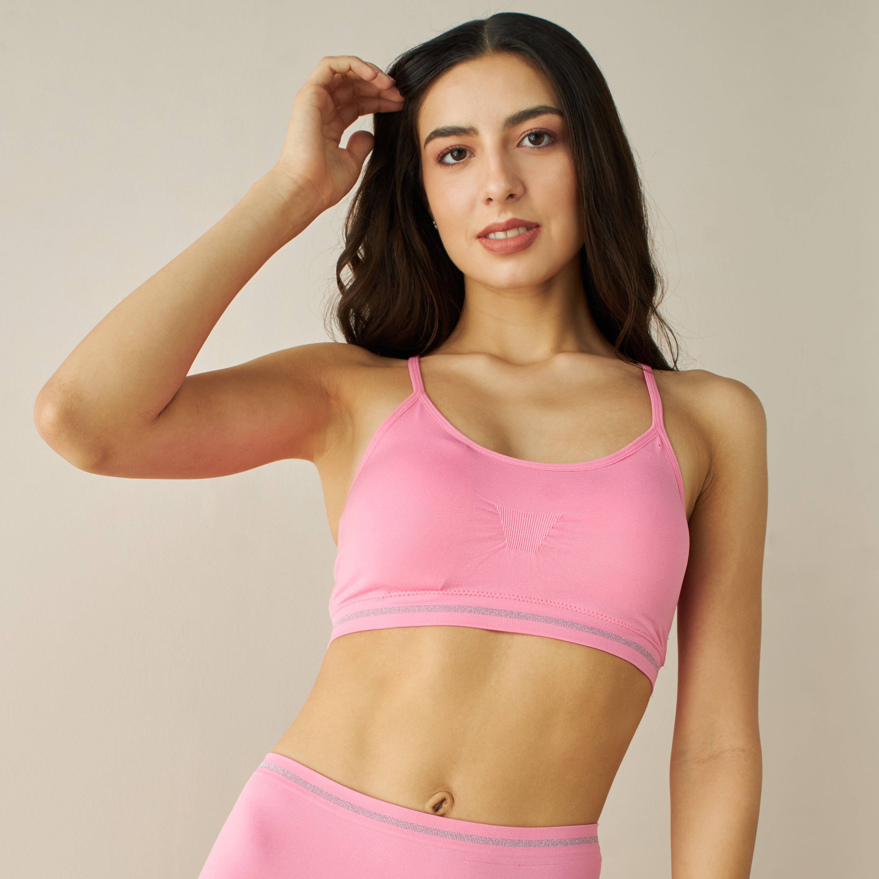 صدرية دون خياطة - طقم من قطعتين متنوعتين-women-clothing-lingerie-bras-image-2