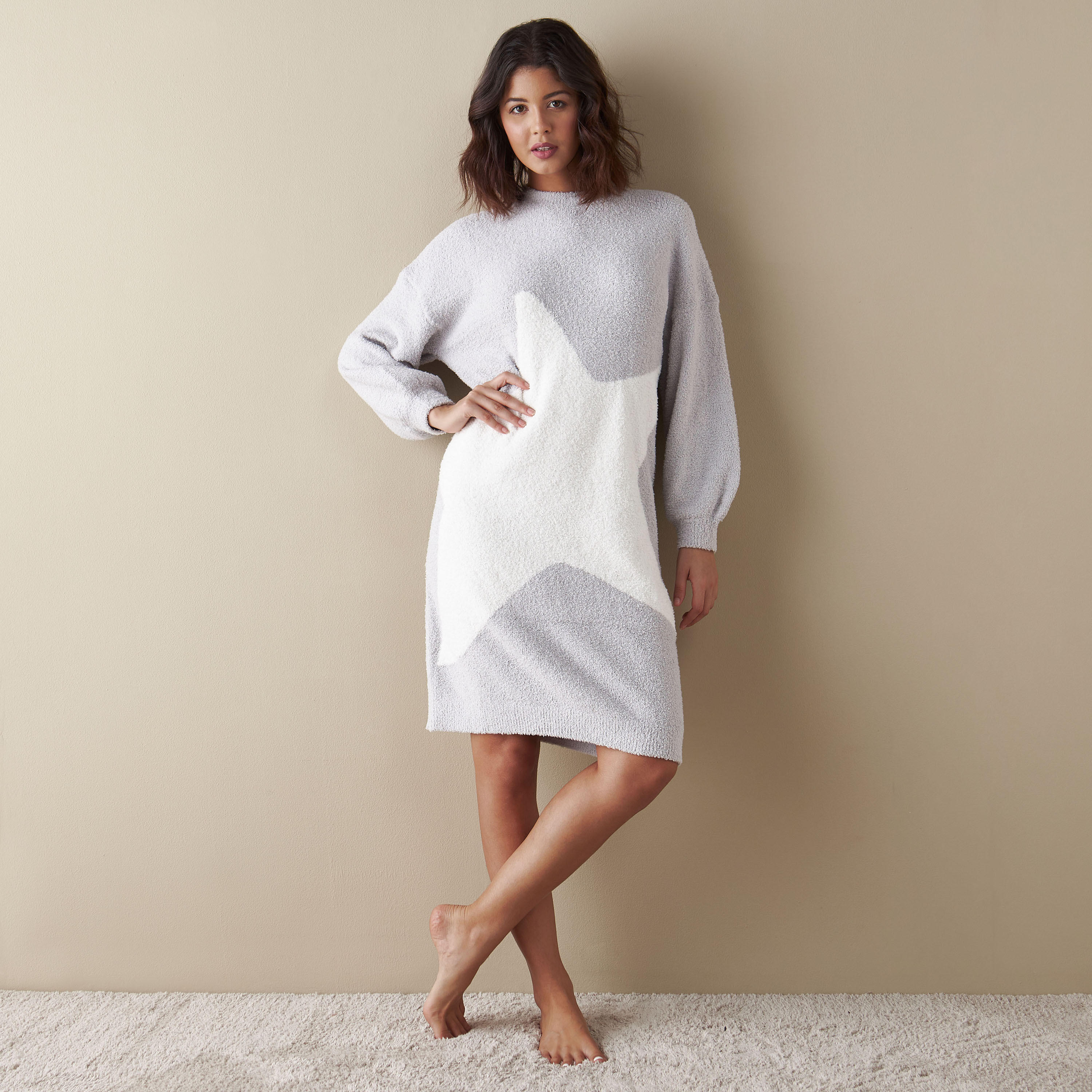 قميص نوم بزخارف قلب وأكمام طويلة-women-clothing-nightwear-nighties-image-3