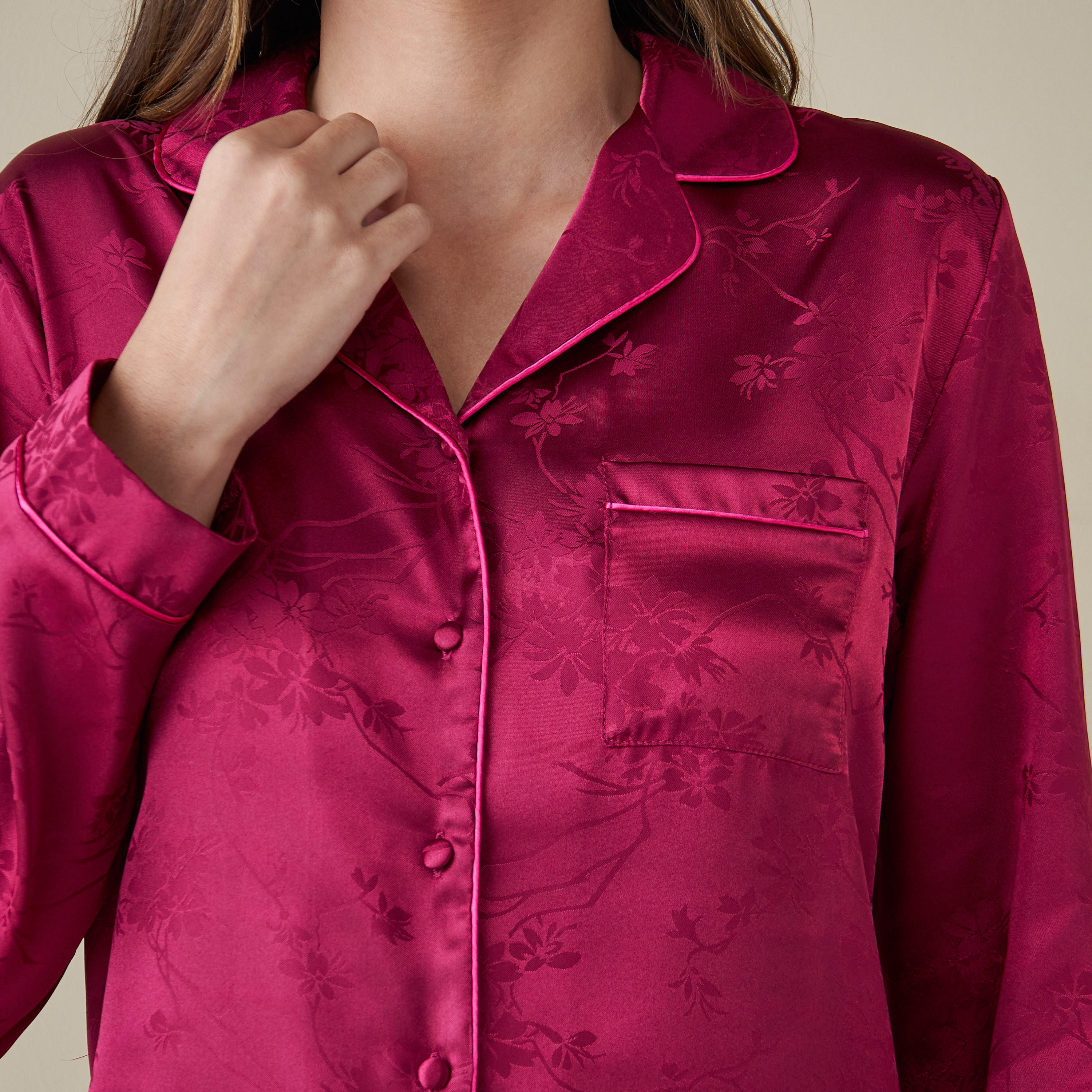 طقم بنطلون بيجاما وقميص بأكمام طويلة وطبعات-women-clothing-nightwear-pyjamas-longsets-image-5