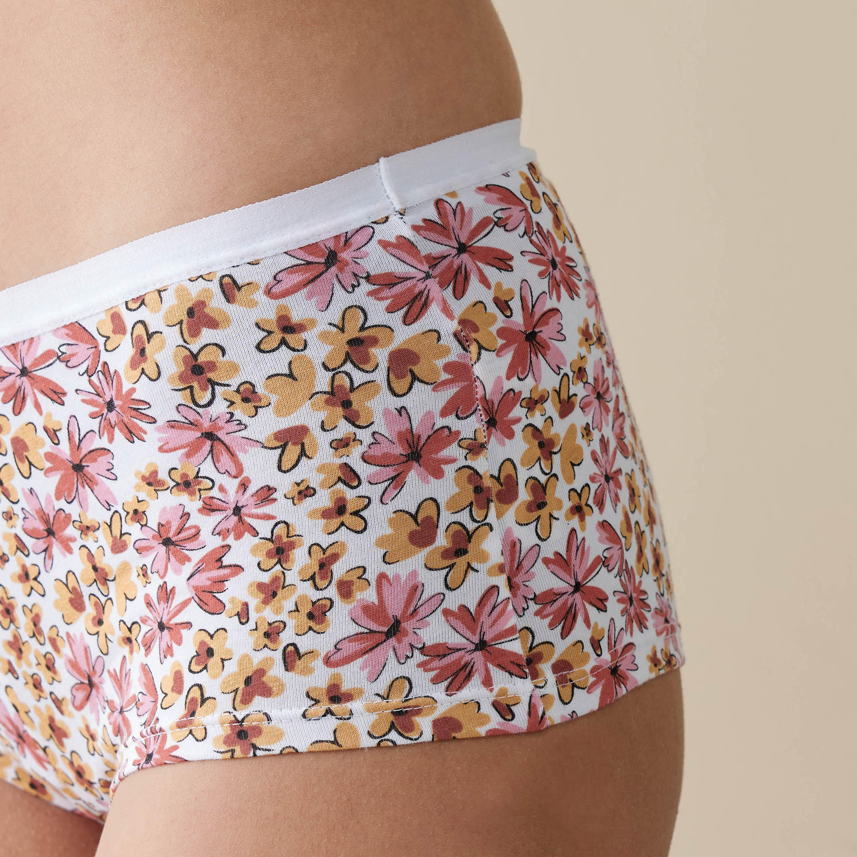 سراويل بوي شورت متنوعة - طقم من 5 قطع-women-clothing-lingerie-panties-image-7
