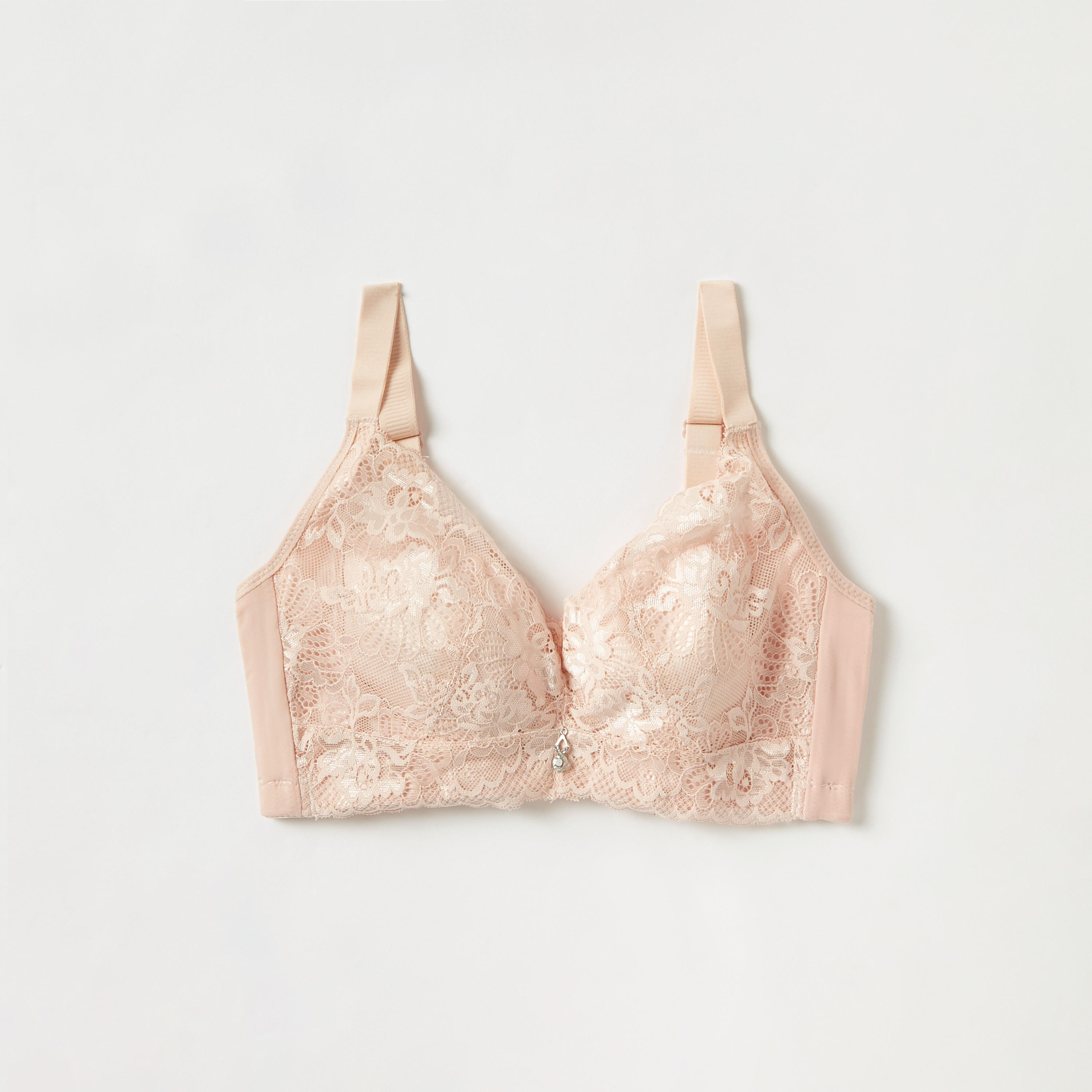 صدرية مريحة بدانتيل وخطاف إغلاق-women-clothing-lingerie-bras-image-5
