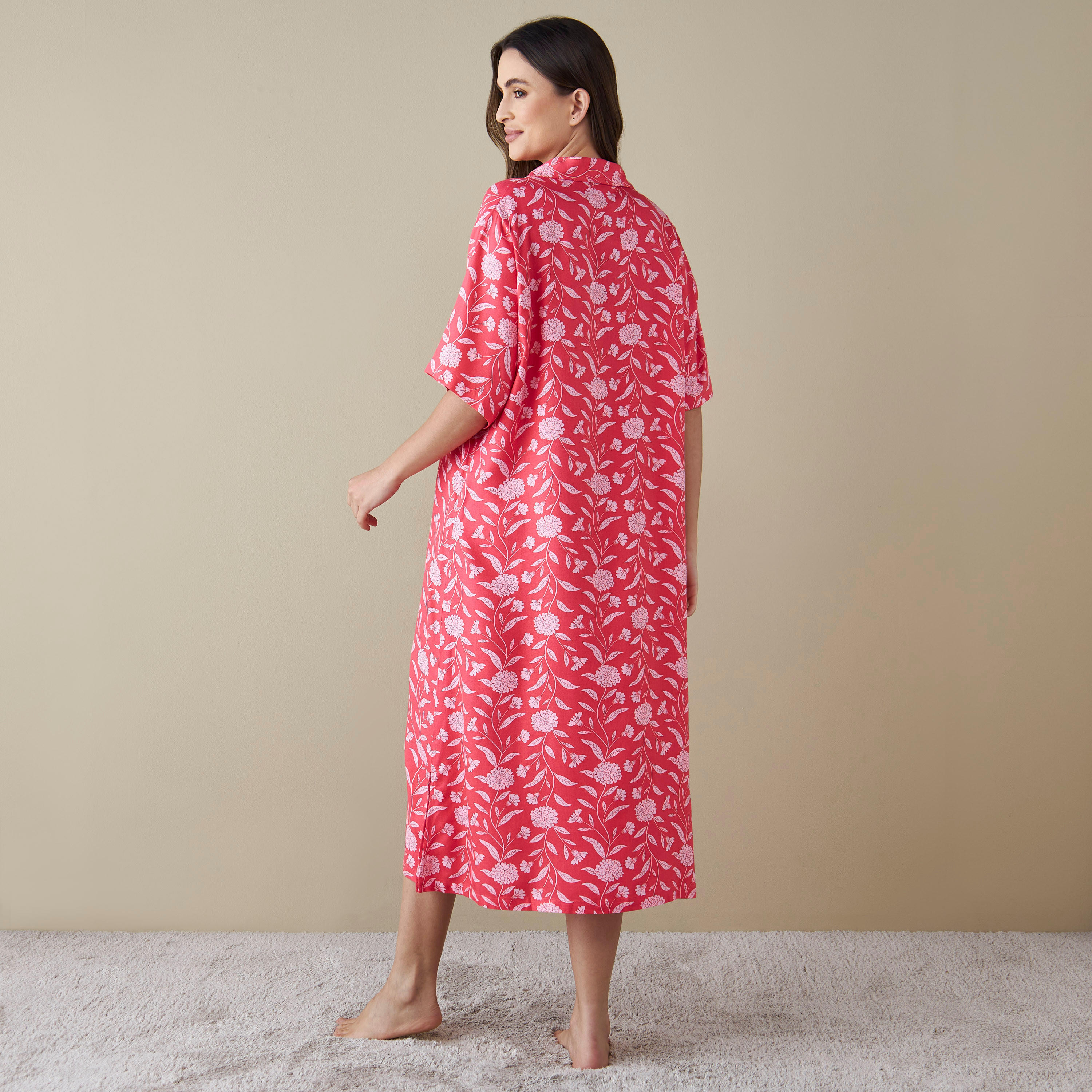 قميص نوم متنوع - طقم قطعتين-women-clothing-nightwear-nighties-image-4