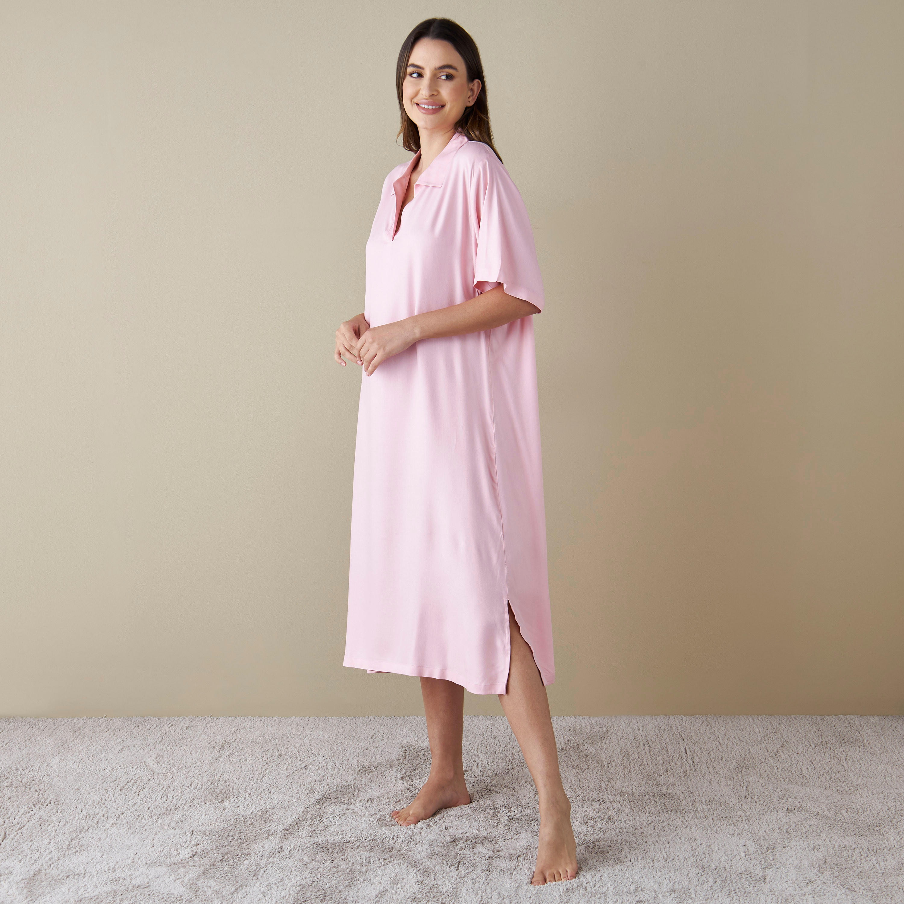 قميص نوم متنوع - طقم قطعتين-women-clothing-nightwear-nighties-image-5