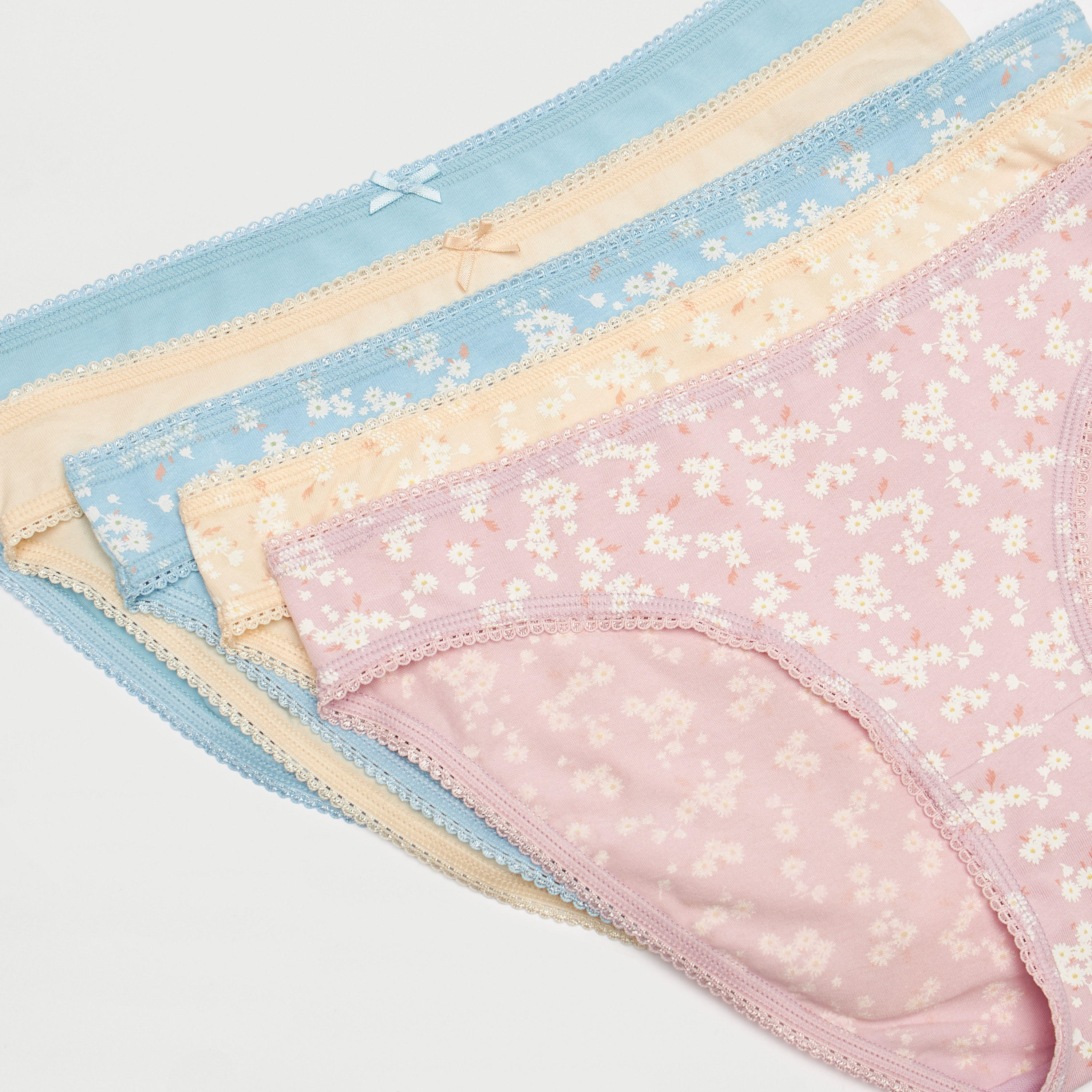 سراويل داخلية بيكيني متنوعة - طقم من 5 قطع-women-clothing-lingerie-panties-image-1