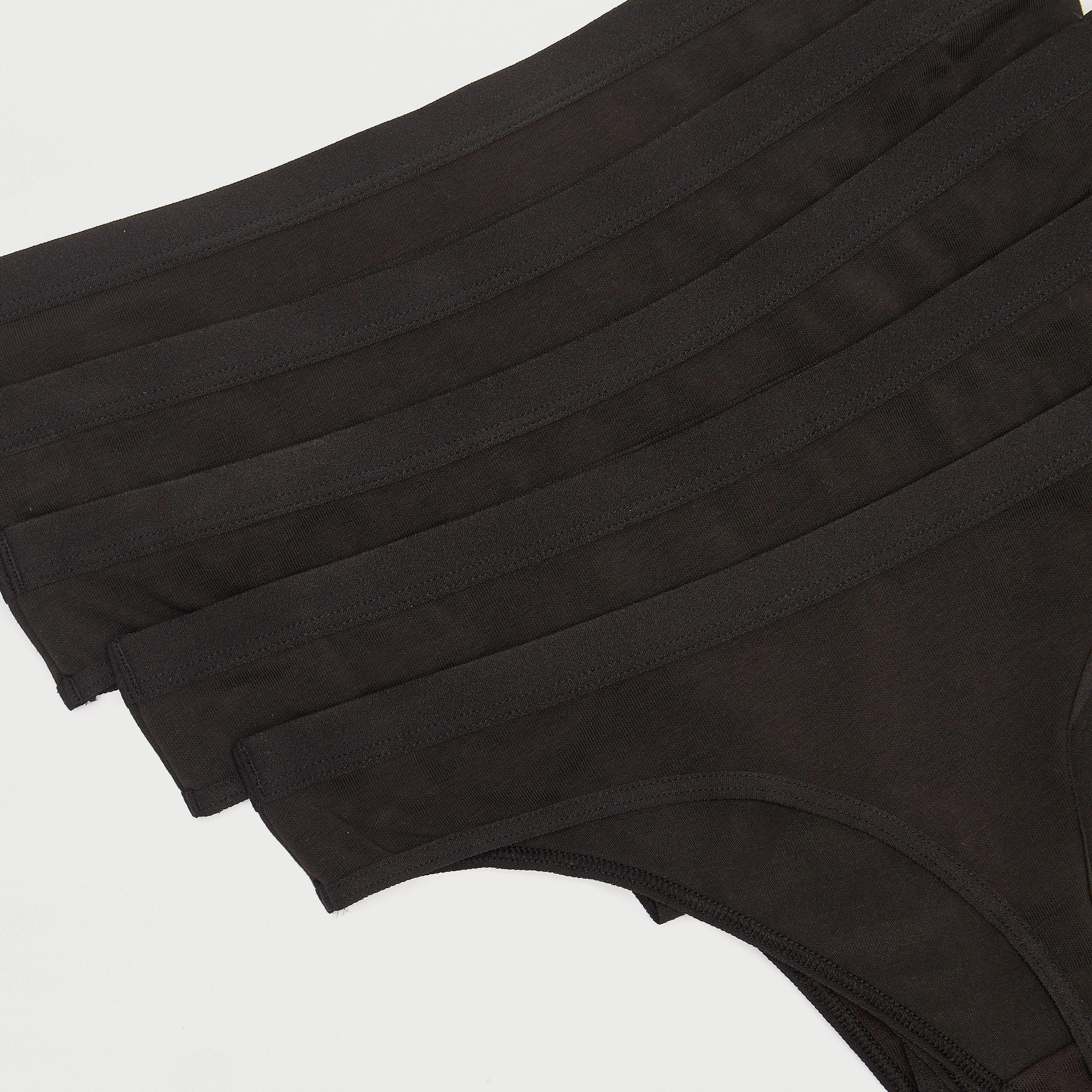 سروال بكيني داخلي - عبوة 5 قطع متنوعة-women-clothing-lingerie-panties-image-2