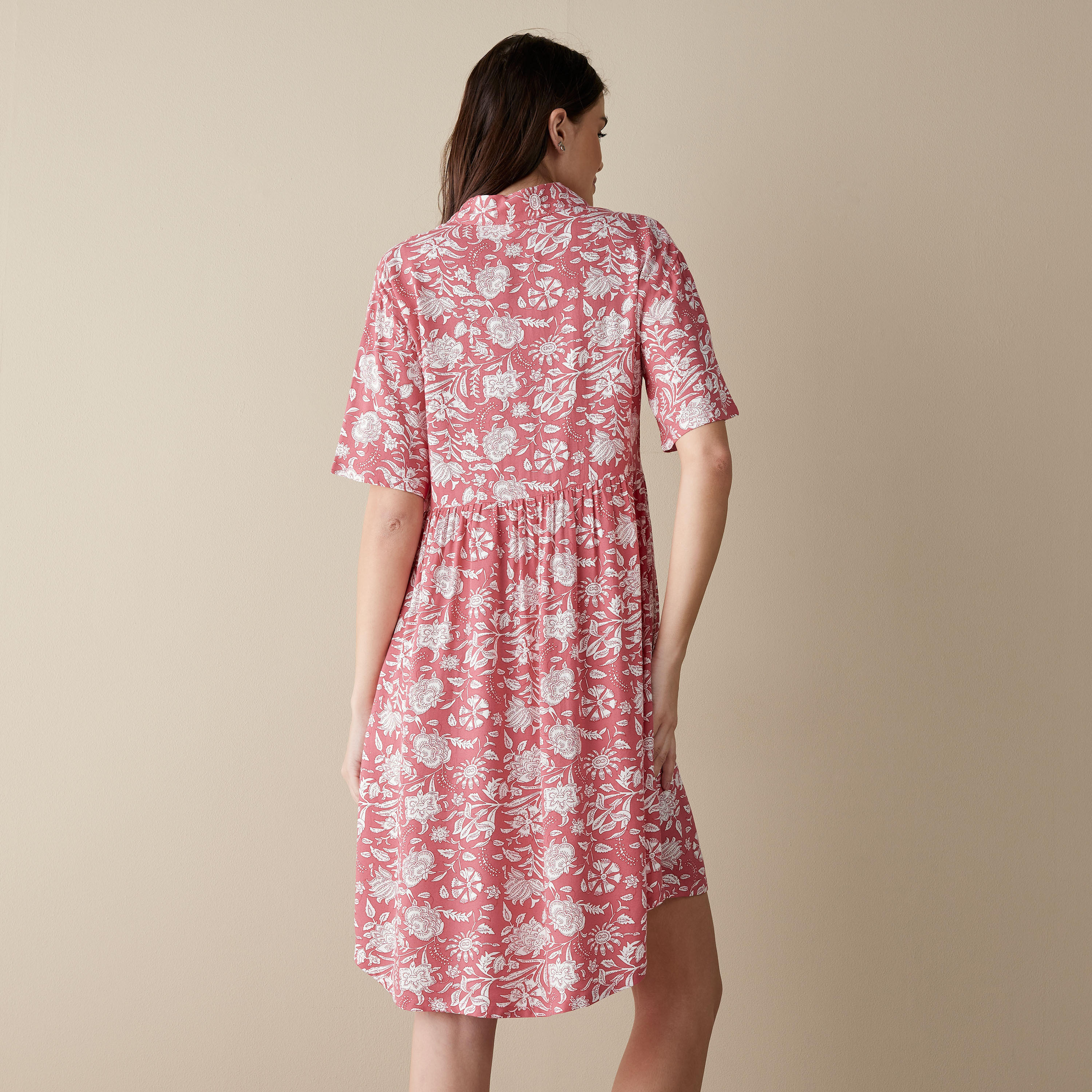 قميص نوم بياقة - طقم قطعتين-women-clothing-nightwear-nighties-image-3