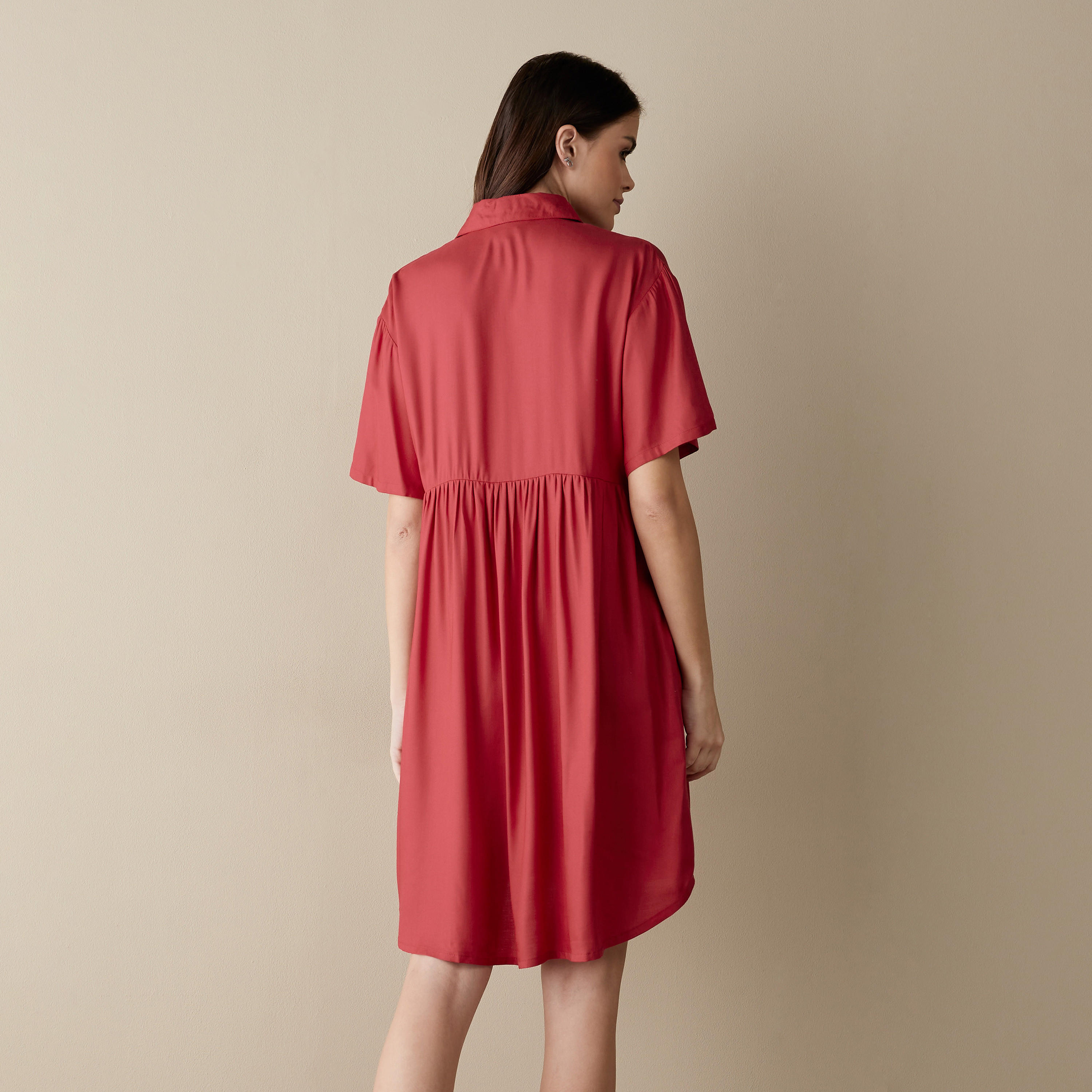 قميص نوم بياقة - طقم قطعتين-women-clothing-nightwear-nighties-image-4