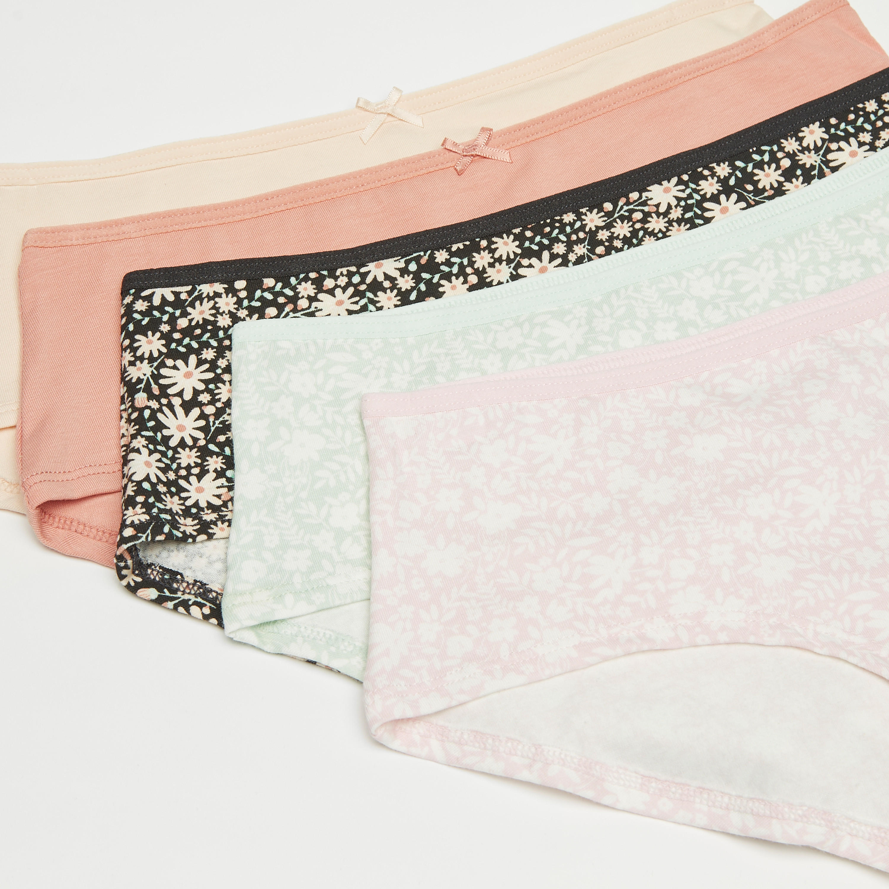 سراويل هيبستر داخلية متنوعة - طقم من 5 قطع-women-clothing-lingerie-panties-image-9