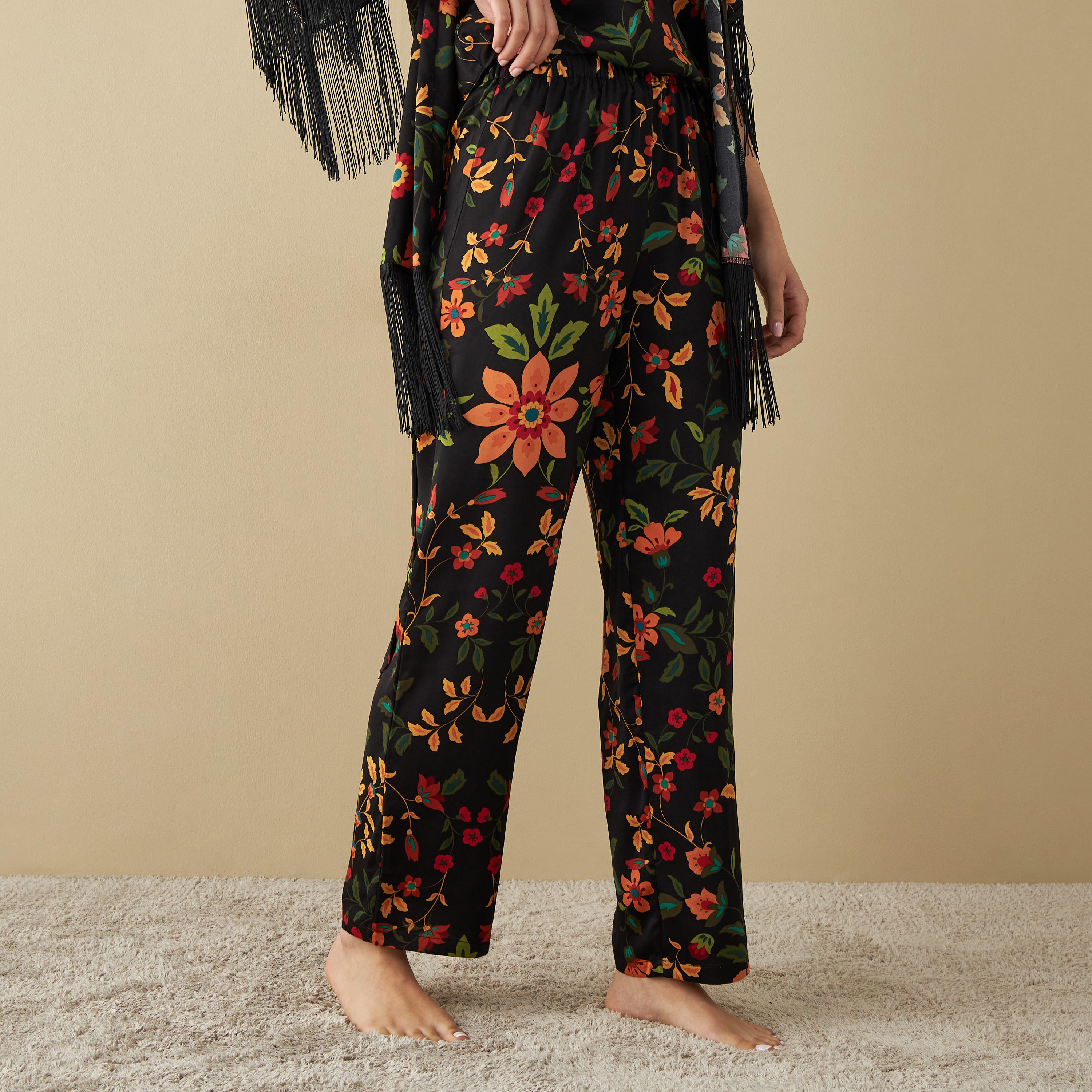 All Over Floral Print 3-Piece Pyjama Set with Tassels-women-clothing-nightwear-pyjamas-longsets-image-4
