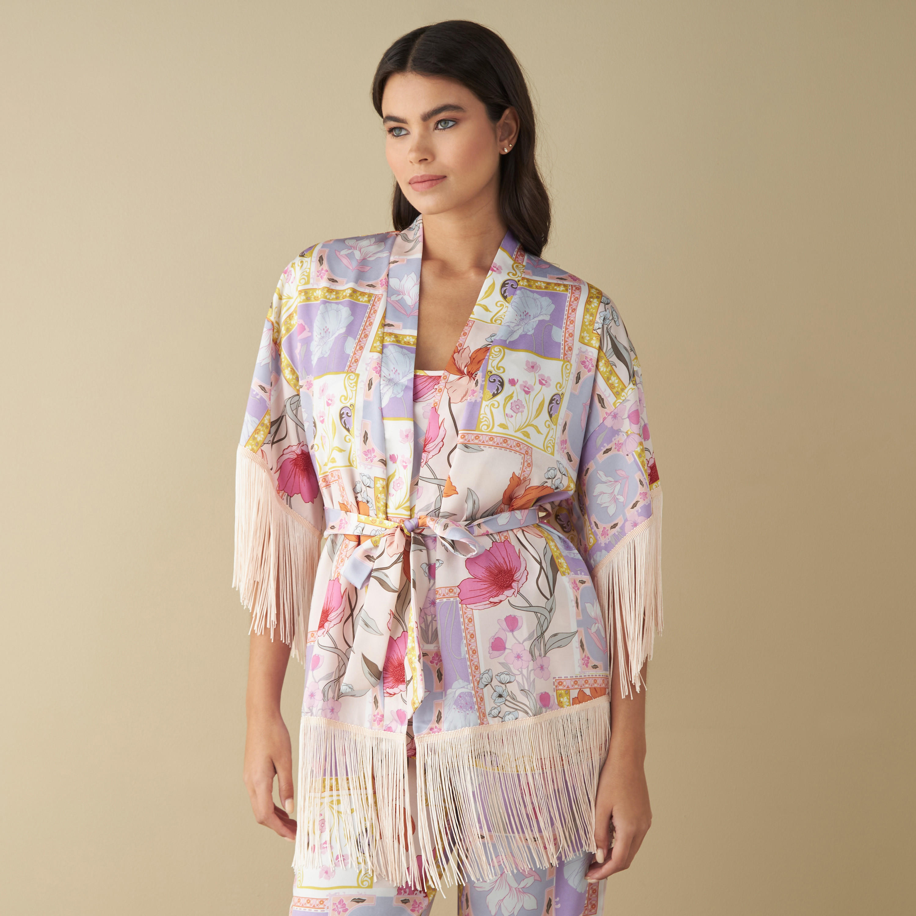 All Over Floral Print 3-Piece Pyjama Set with Tassels-women-clothing-nightwear-pyjamas-longsets-image-8